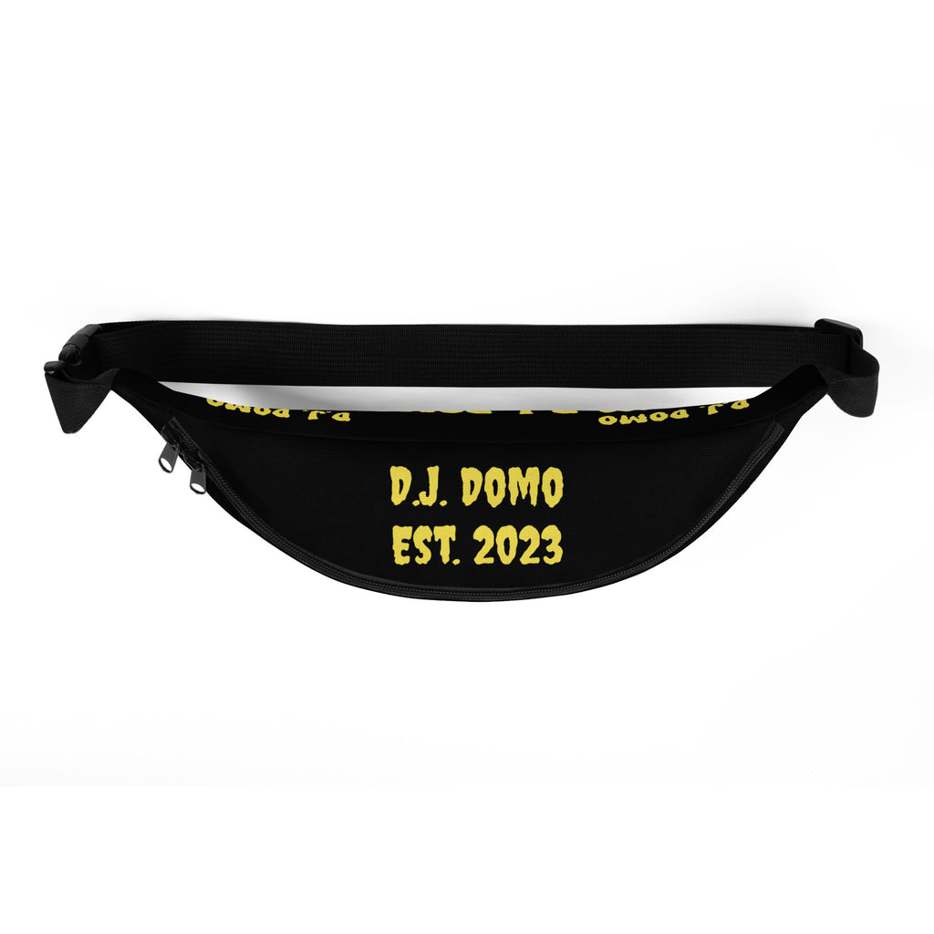 "Est" Fanny Pack Black/Yellow