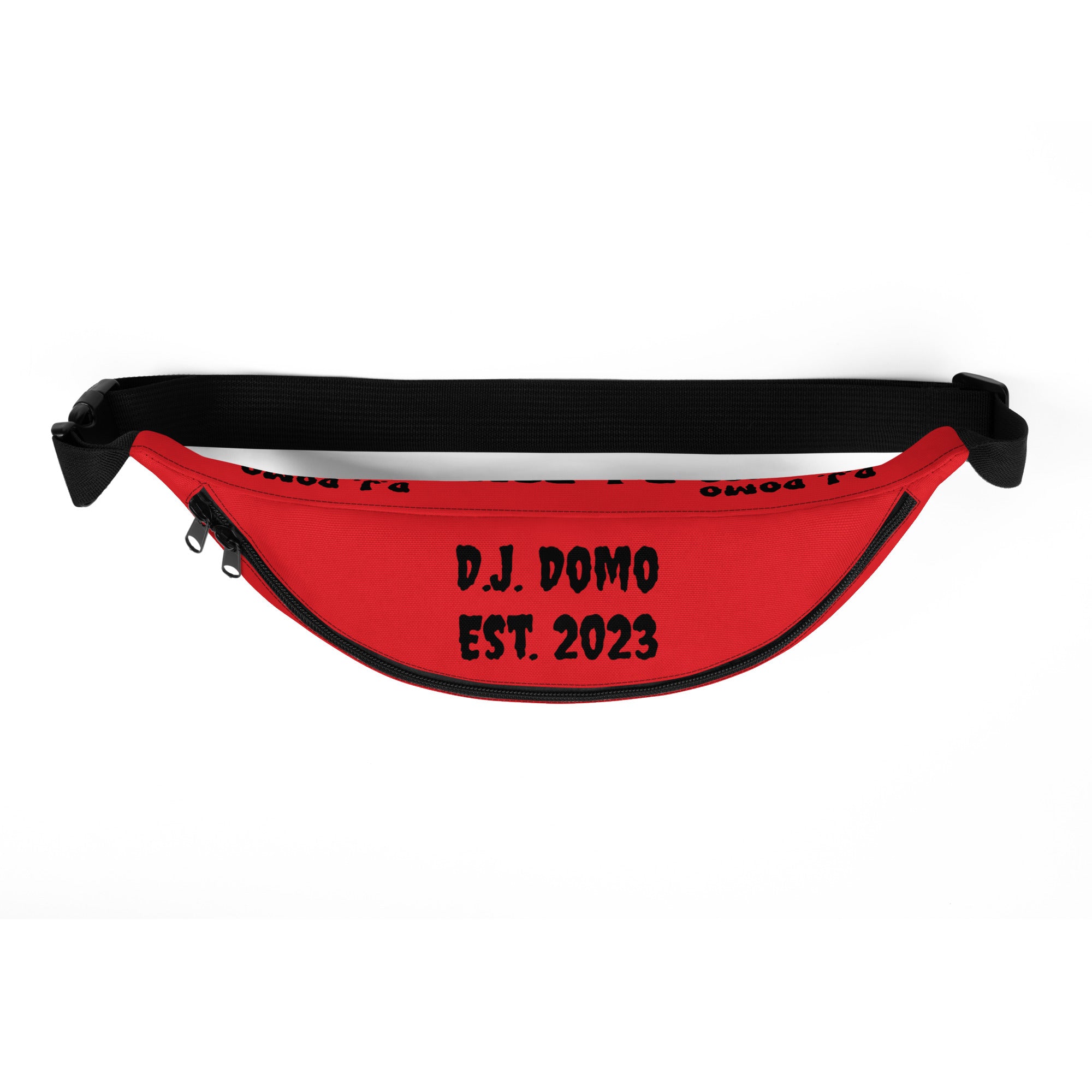 "Est" Fanny Pack Red/Black
