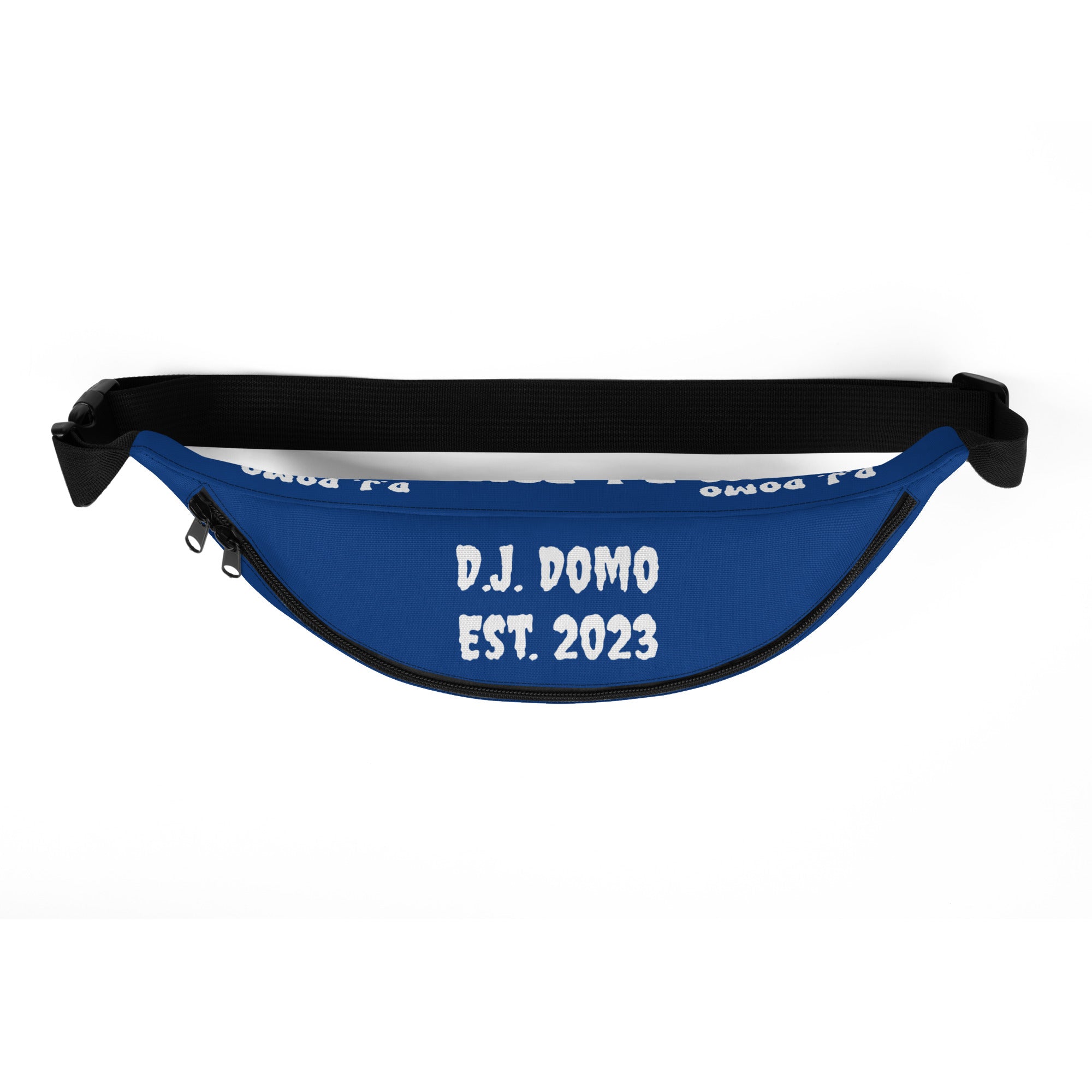 "Est" Fanny Pack Dark Blue/White