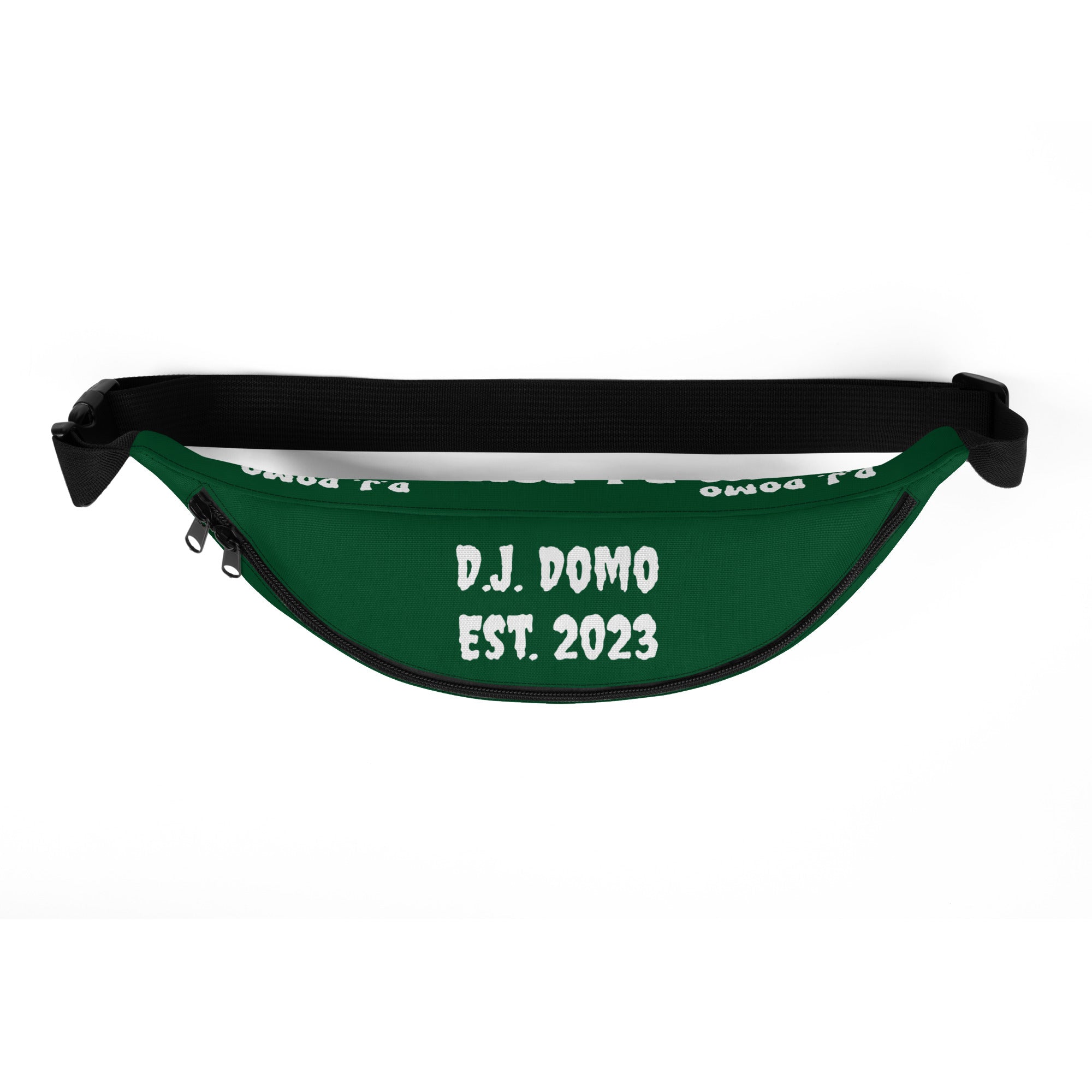 "Est" Fanny Pack Green/White