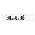D.J.D Headband White/Black