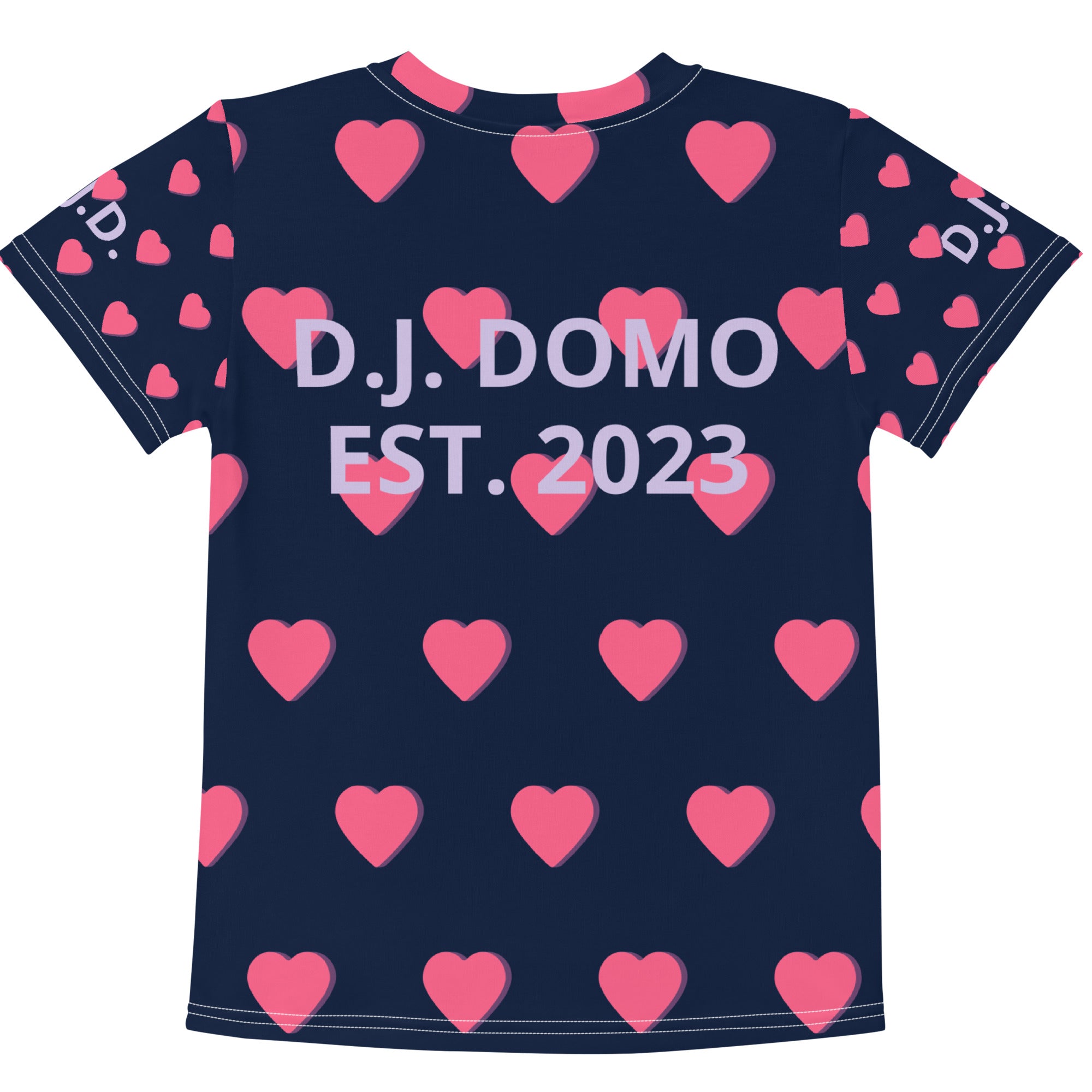 "Hearts" Kids Crew Neck T-shirts
