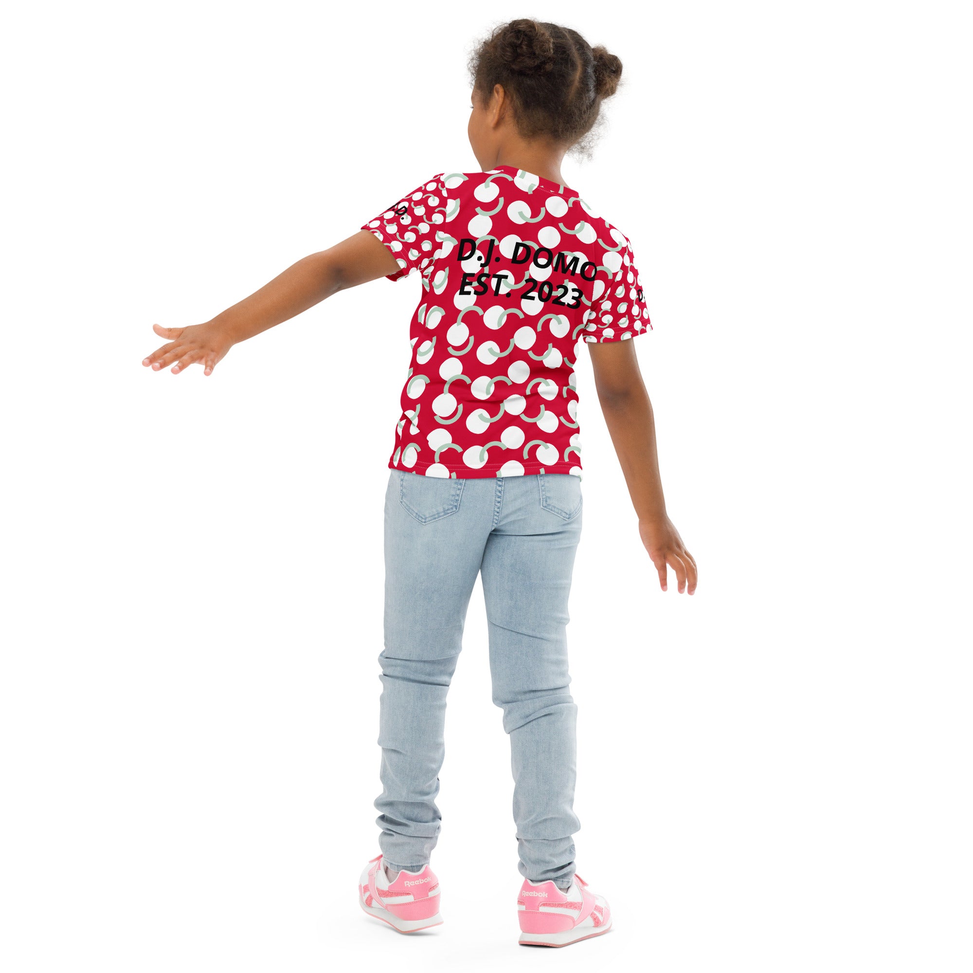 "Geometric" Kids Crew Neck T-shirts