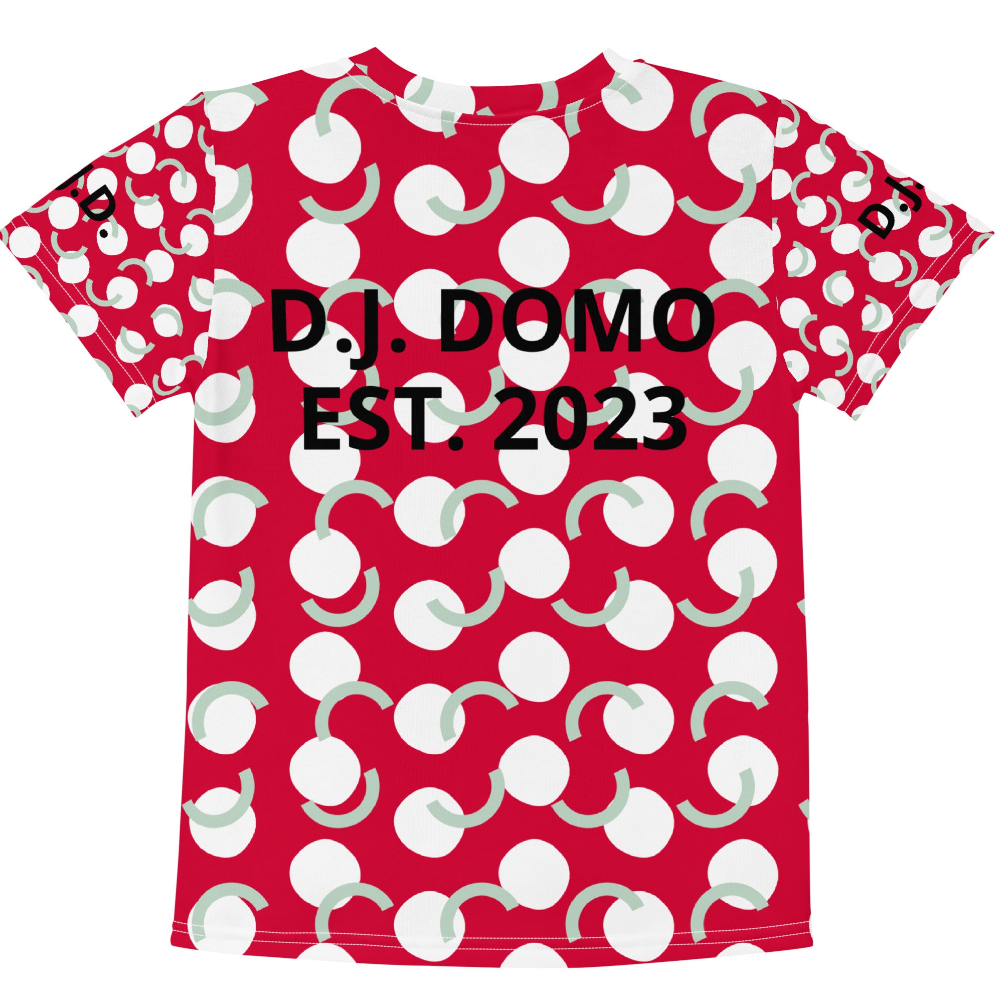 "Geometric" Kids Crew Neck T-shirts