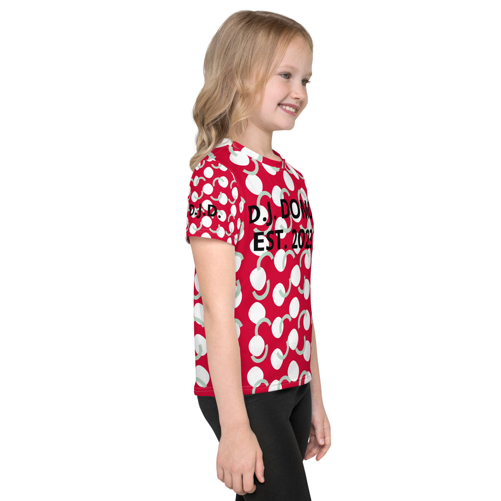 "Geometric" Kids Crew Neck T-shirts