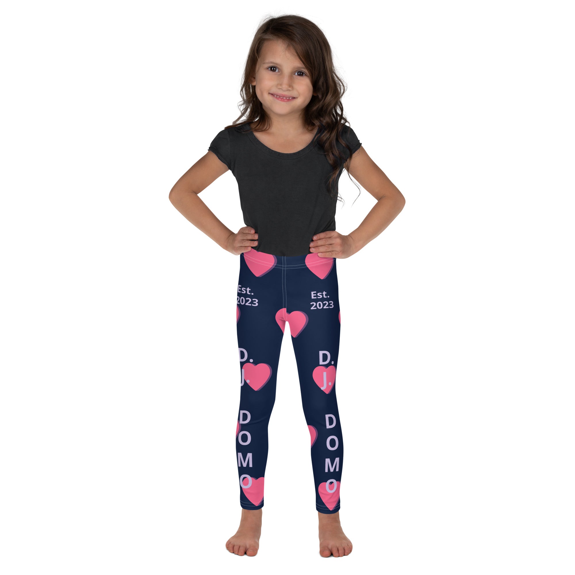 "Hearts" Kid's Leggings