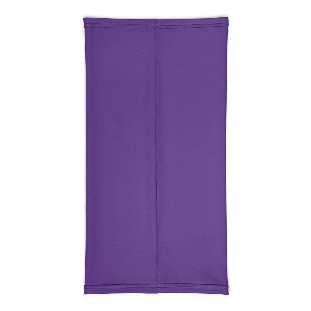 D.J. Domo "Biker 1" Unisex All Purpose Gaiter Purple/White