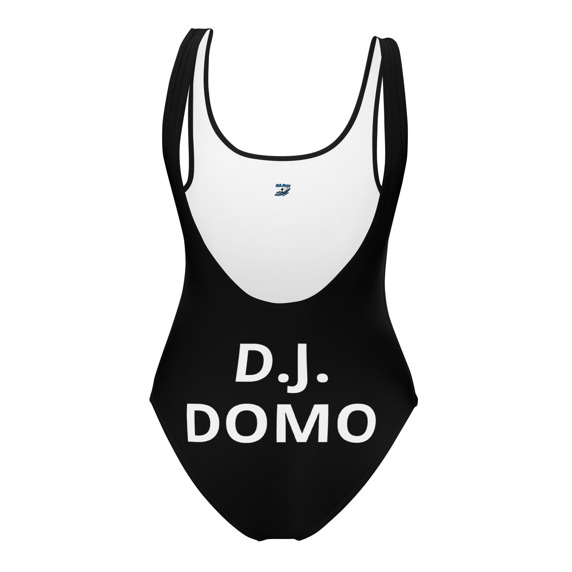 "Classic" One-Piece Swimsuit Black/White