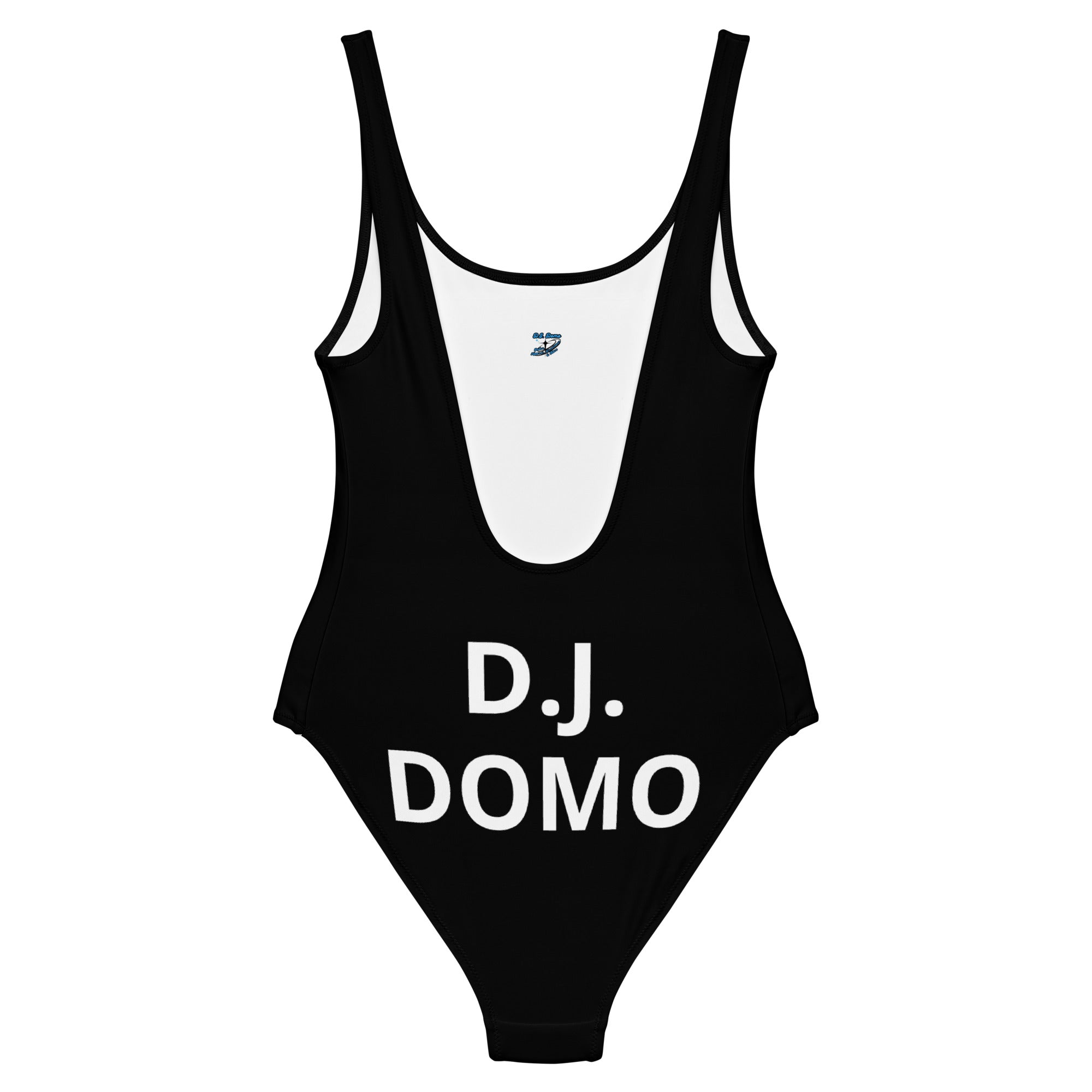 "Classic" One-Piece Swimsuit Black/White