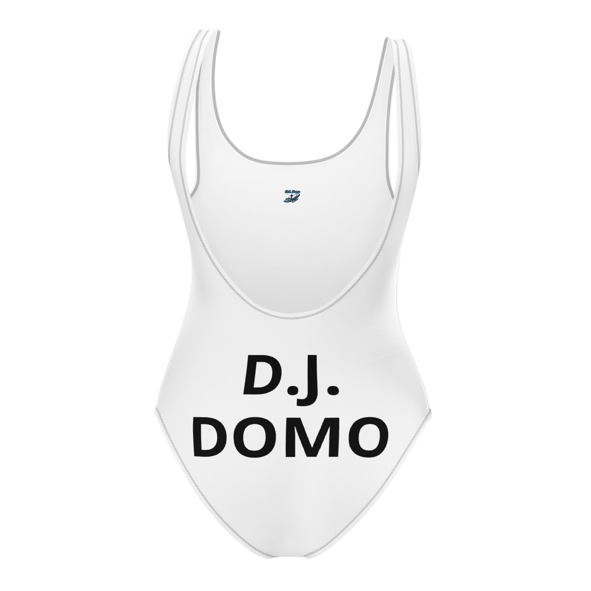 "Classic" One-Piece Swimsuit White/Black