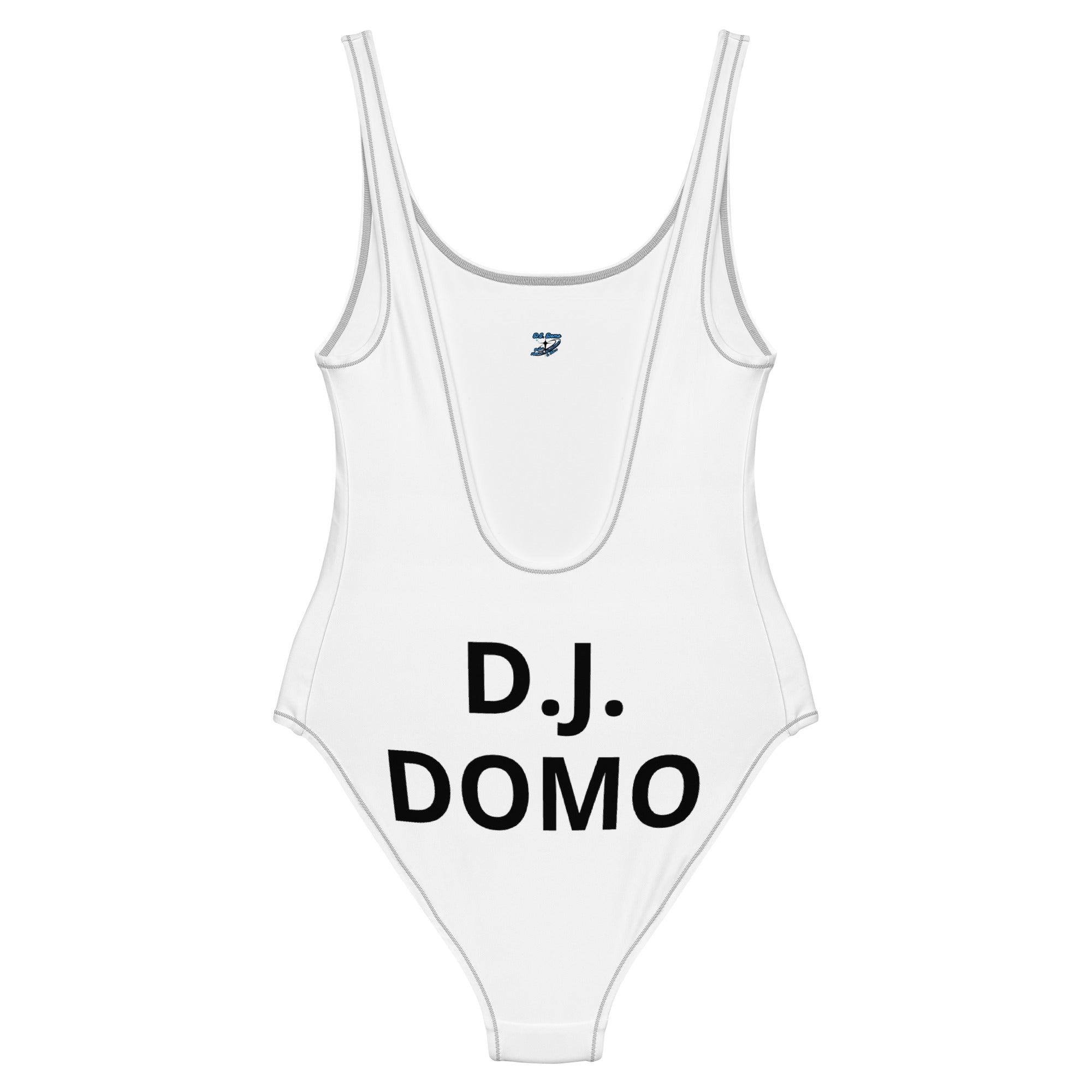 "Classic" One-Piece Swimsuit White/Black