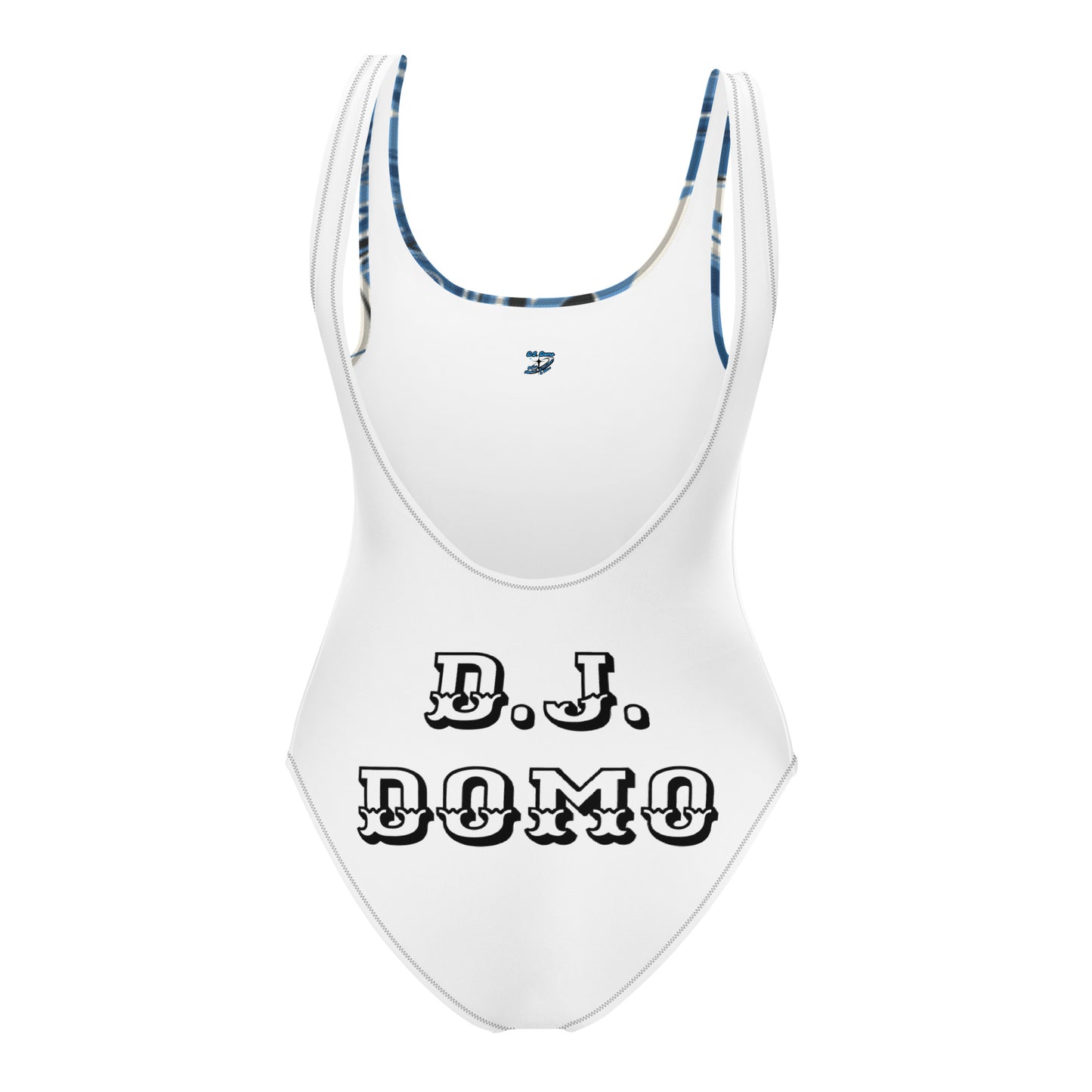 D.J. Domo "Blue Swirlz" One-Piece Swimsuit