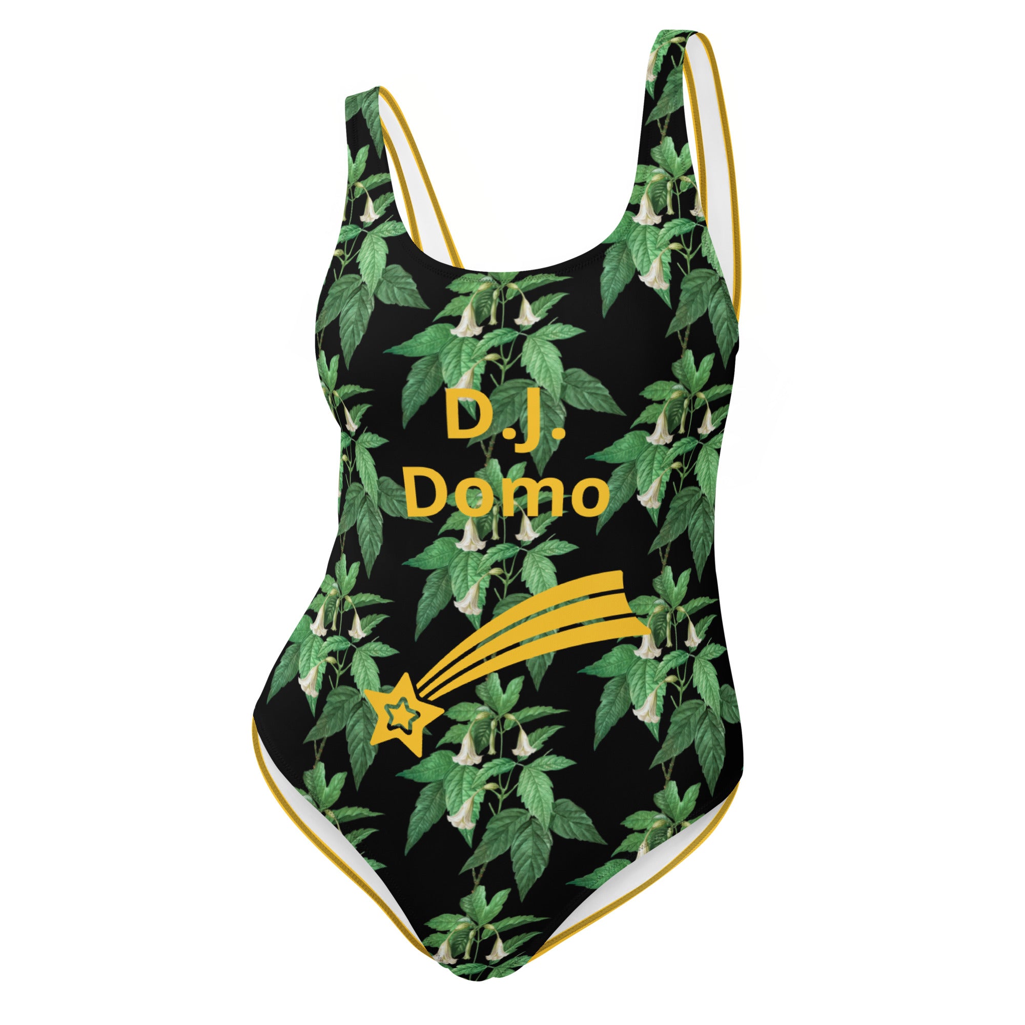 "Gold Star" One-Piece Swimsuit