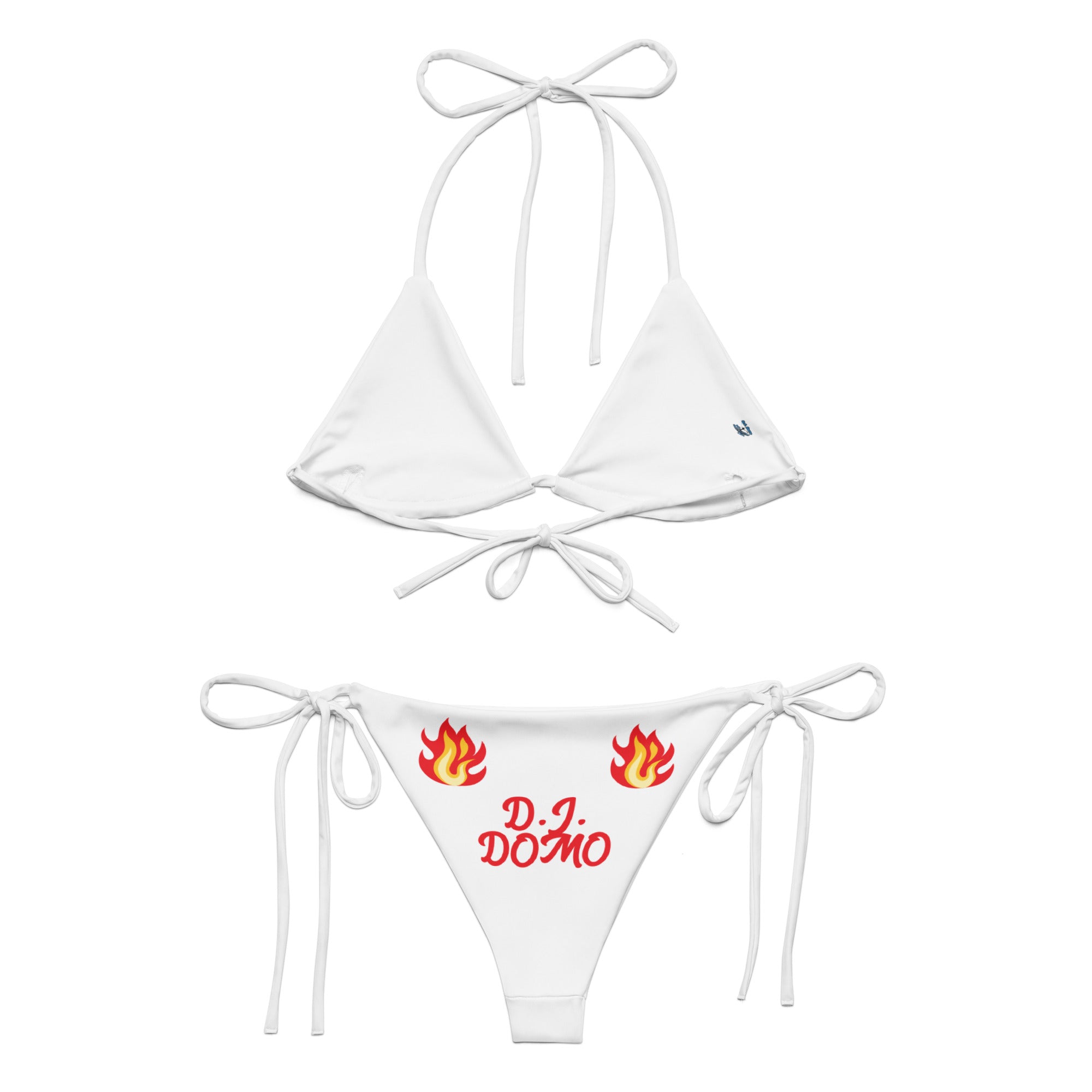 "Hot Fire" 2 Piece String Bikini Swimsuit
