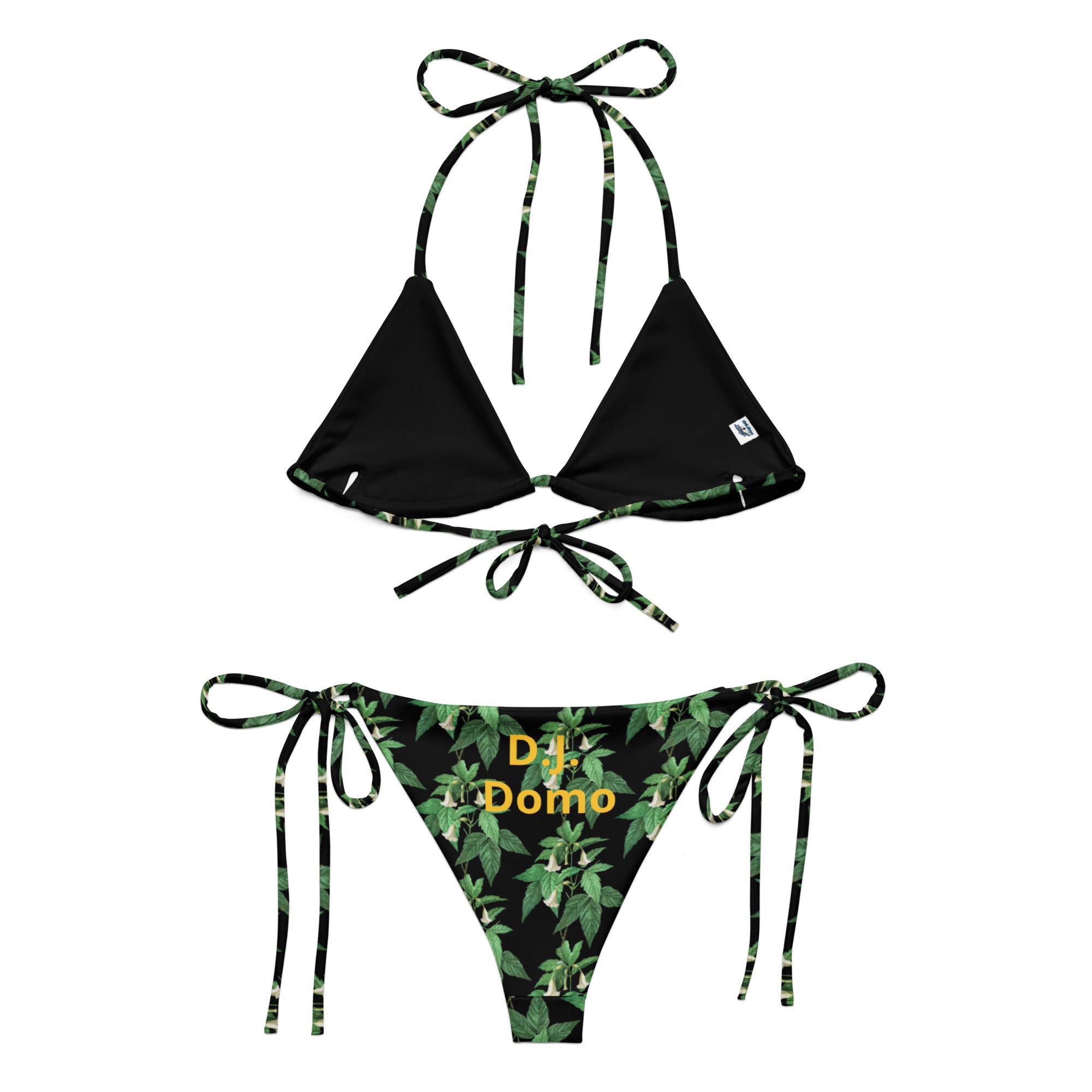 "Gold Star" 2 Piece String Bikini Swimsuit