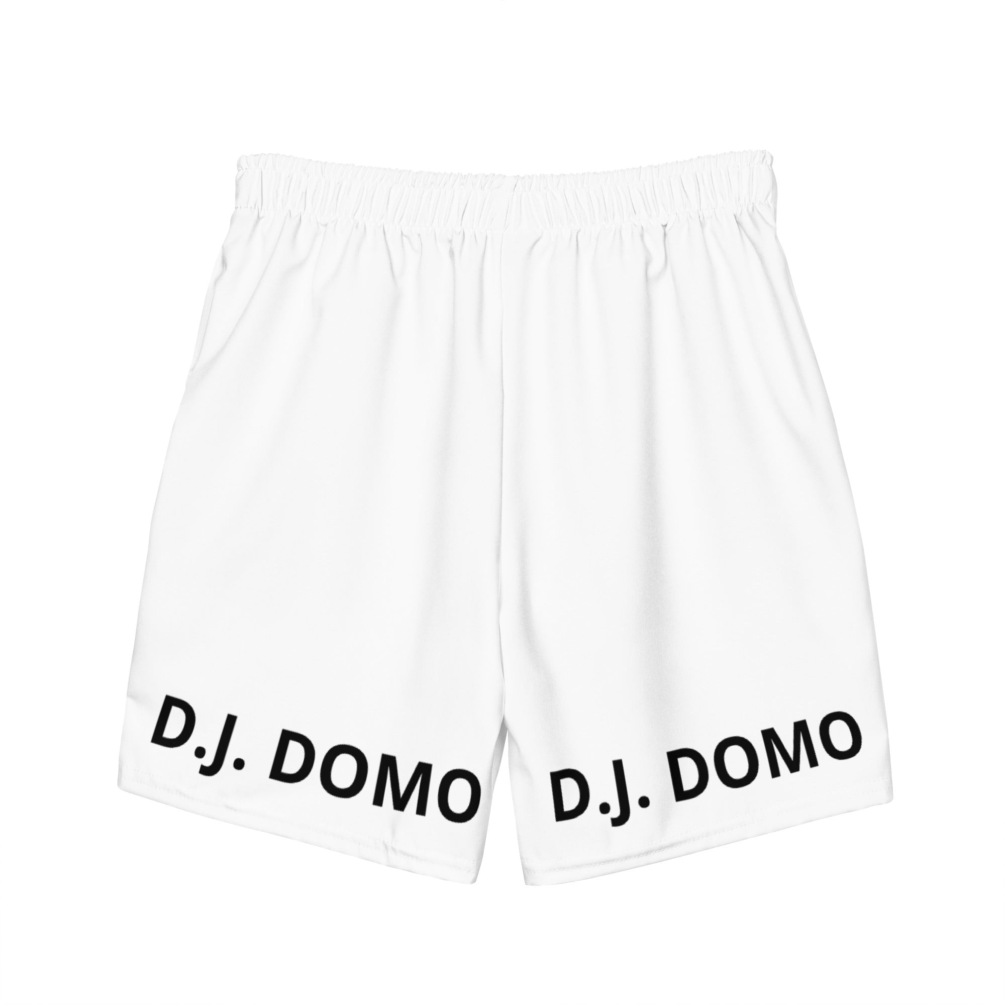 "Classic" Swim Trunks White/Black