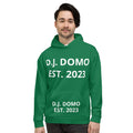 D.J. Domo "Est" Unisex Hoodie Green/White