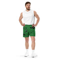 "Mental Health 988" Unisex Mesh Shorts Green/Black