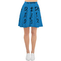 D.J. Domo "D.J.D." Skater Skirt Light Blue/Black