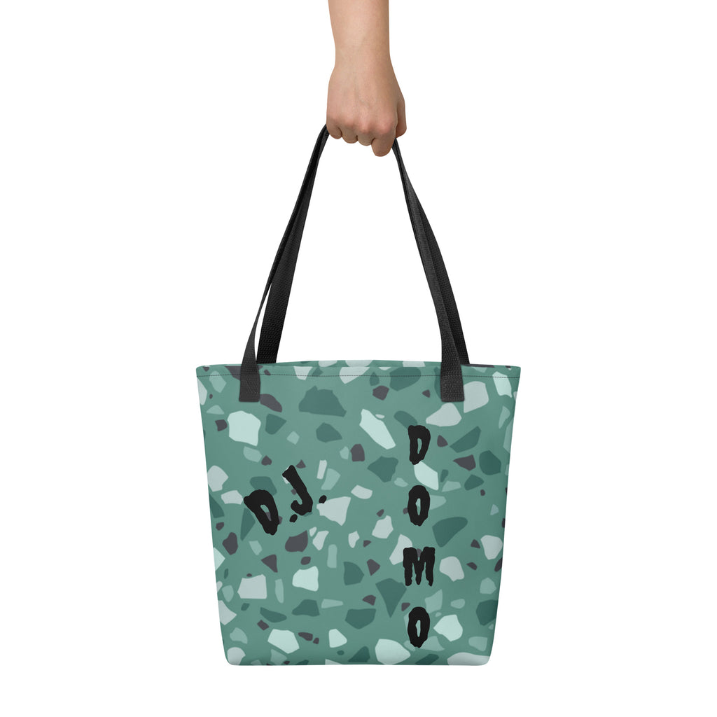 "Green Shapes" Tote Bag