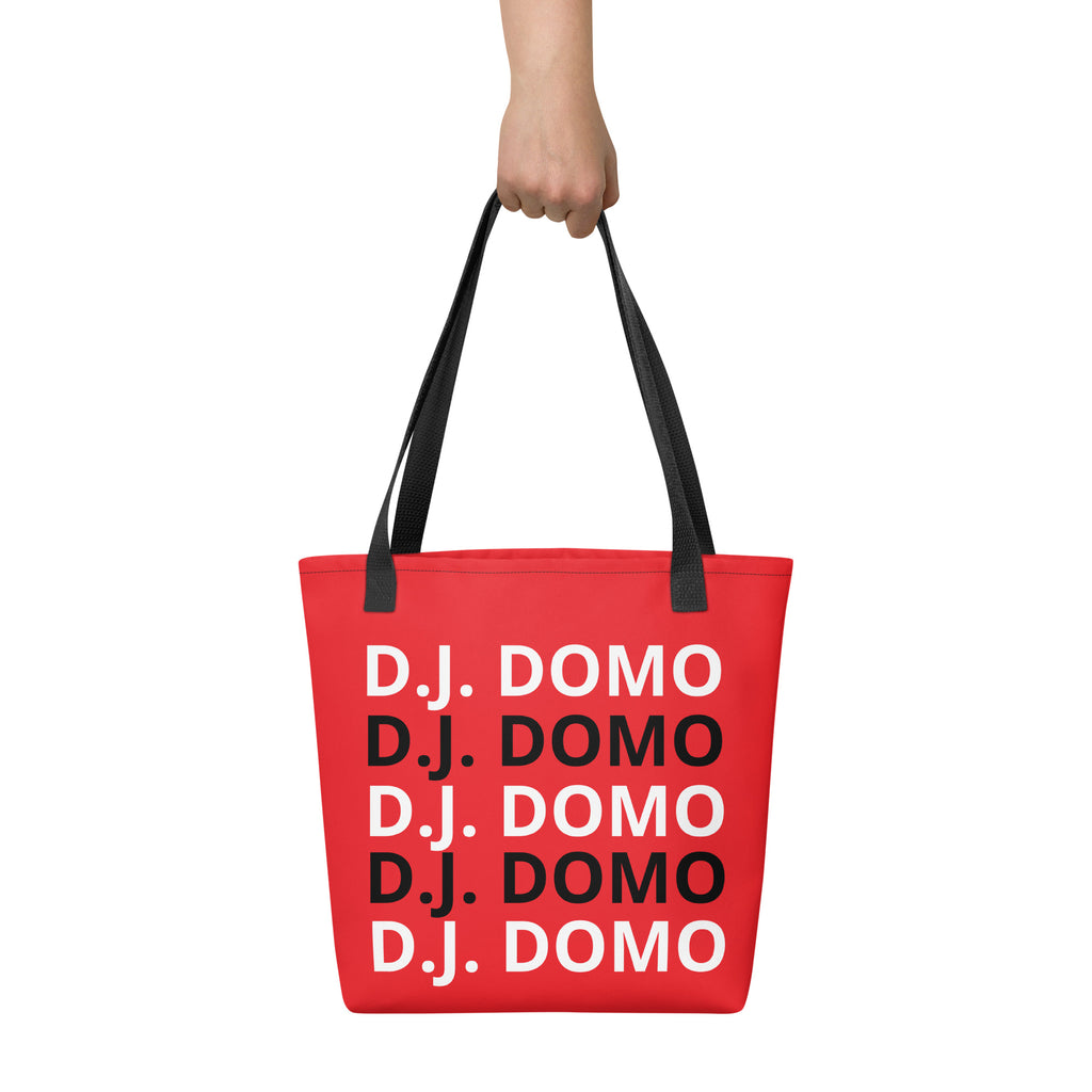"Classic" Tote Bag Red/Black/White