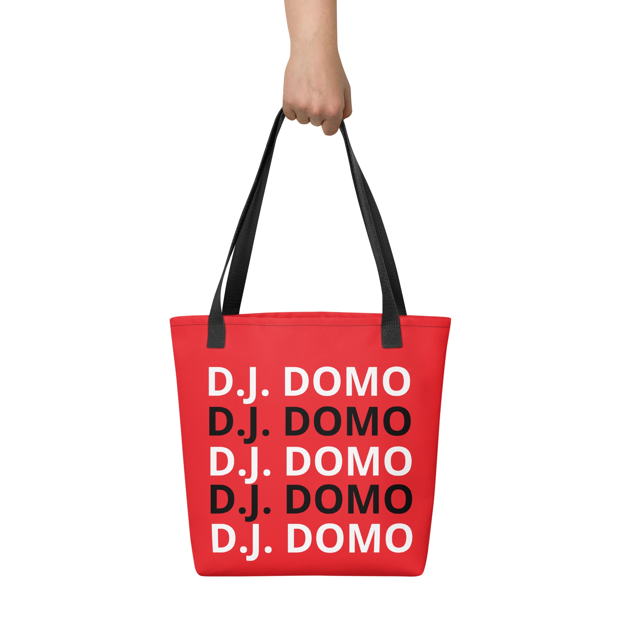 "Classic" Tote Bag Red/Black/White