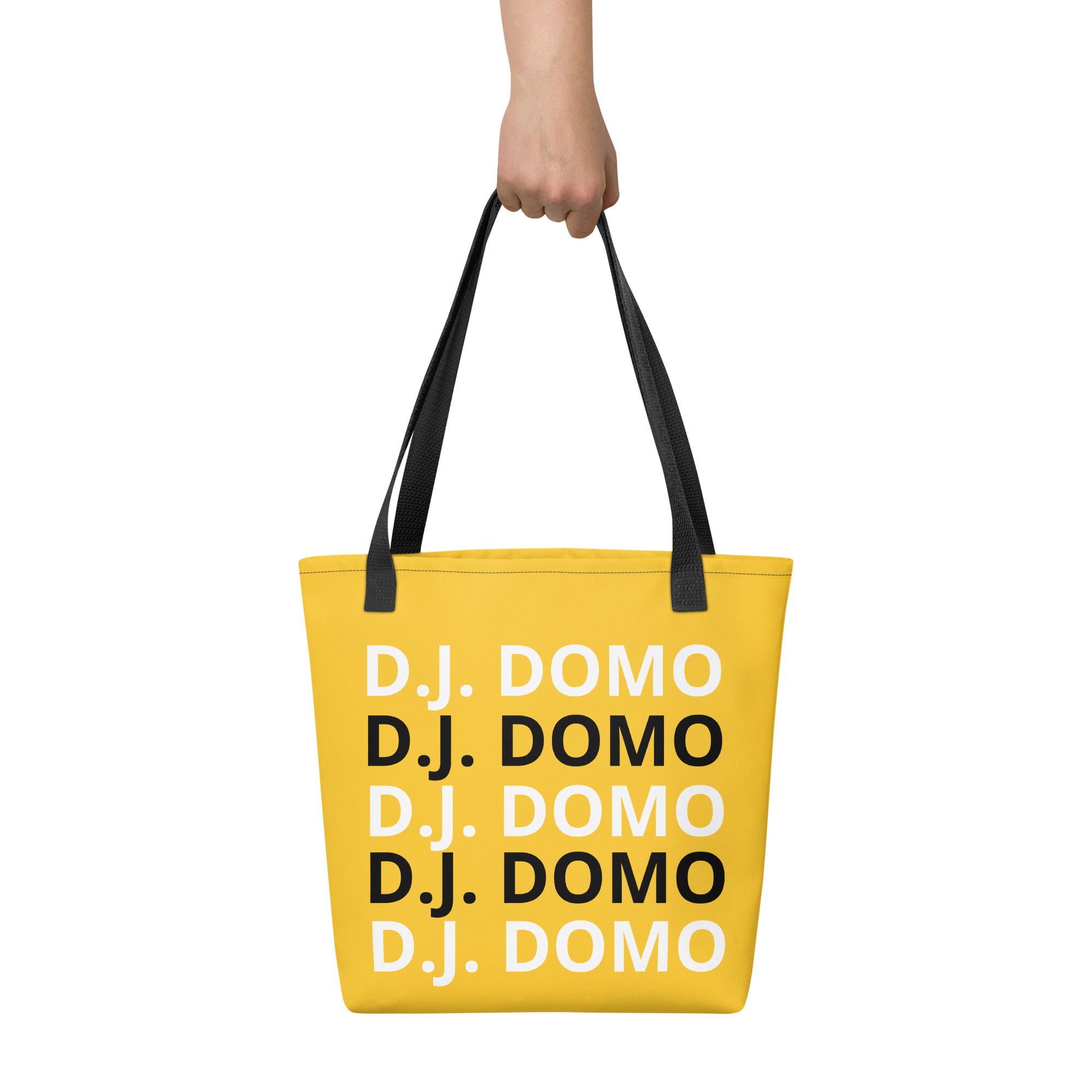 "Classic" Tote Bag Gold/Black/White