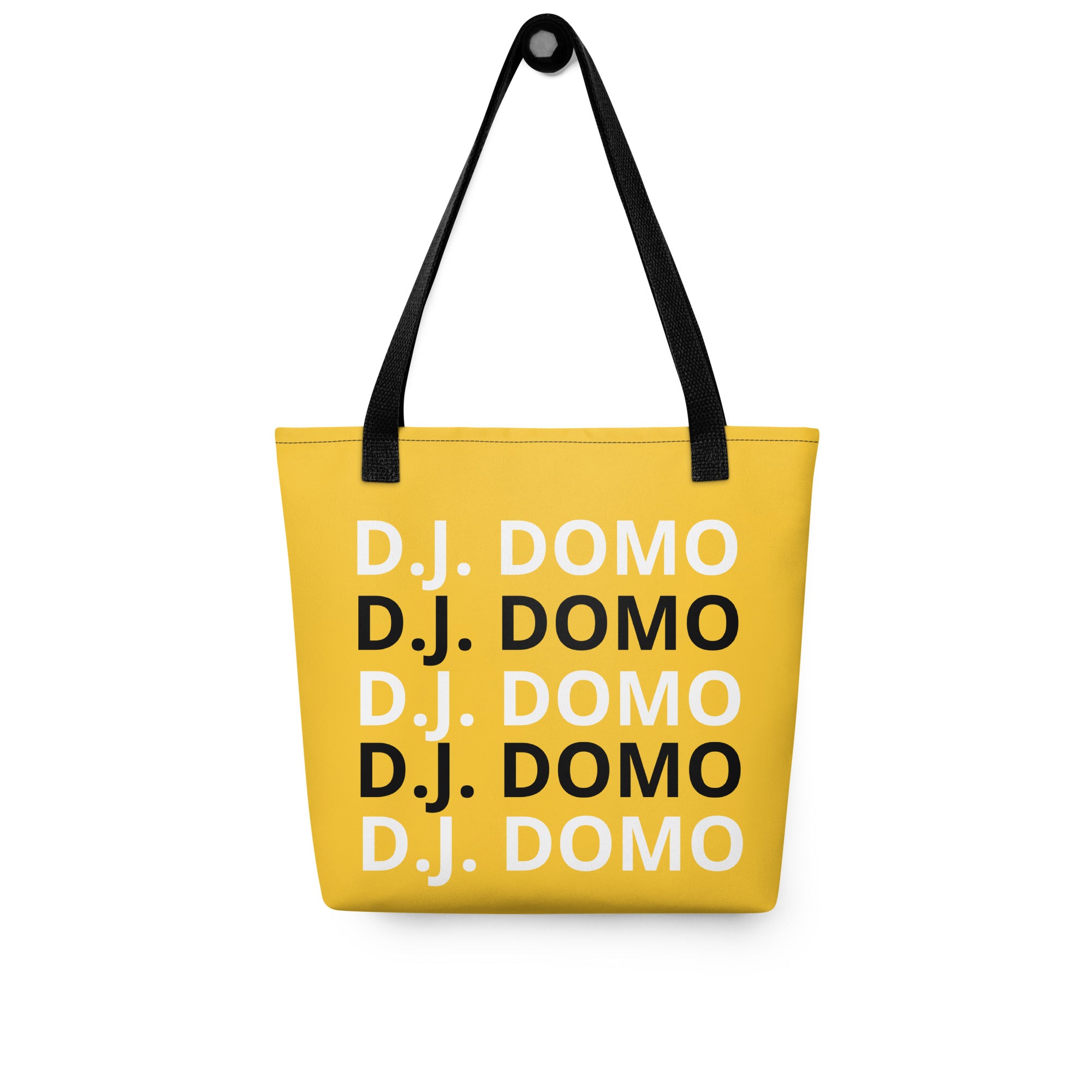 "Classic" Tote Bag Gold/Black/White