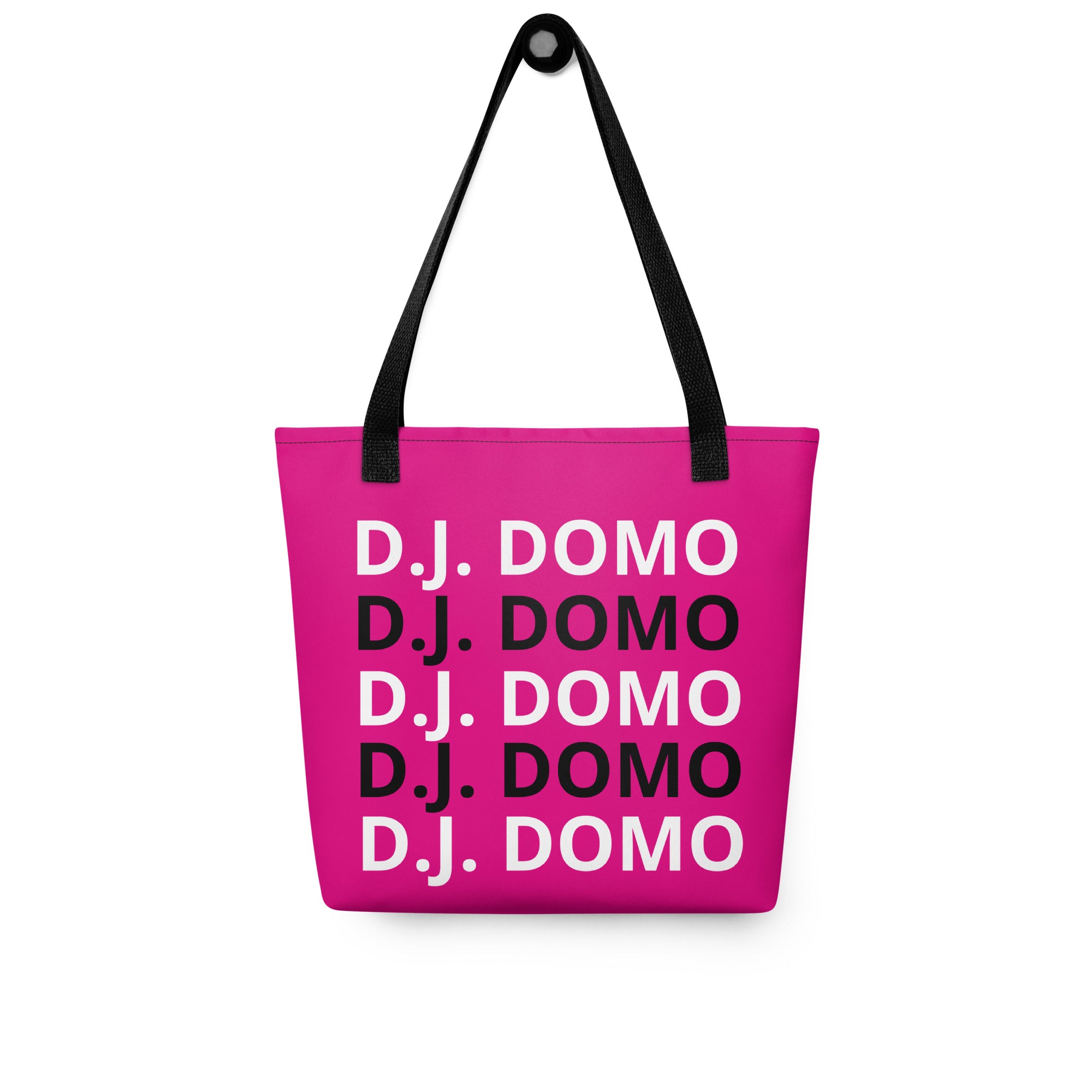 "Classic" Tote Bag Pink/Black/White