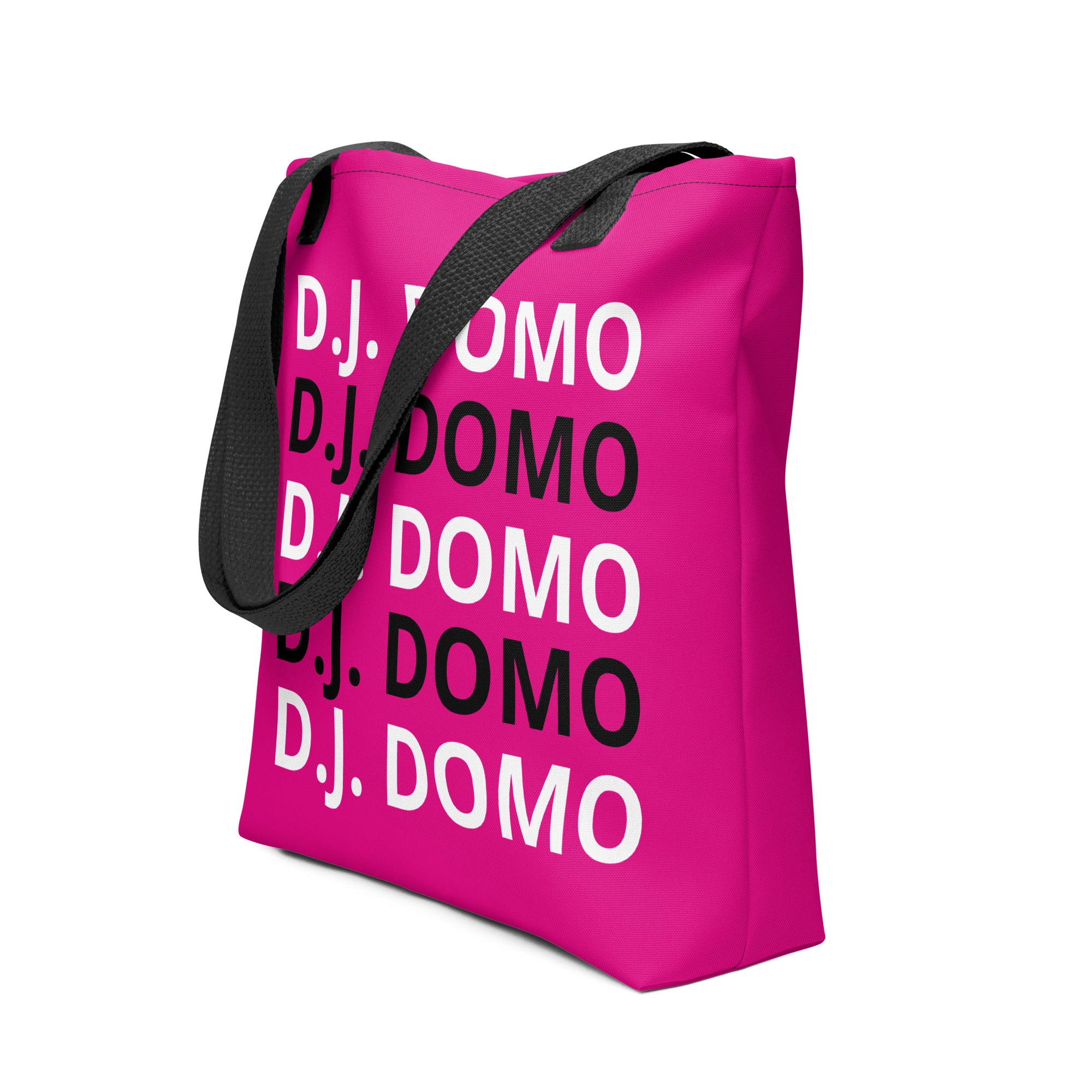 "Classic" Tote Bag Pink/Black/White