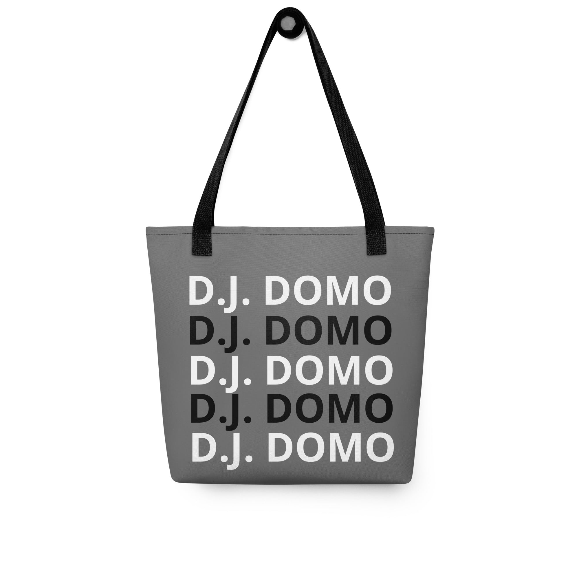 "Classic" Tote Bag Gray/Black/White