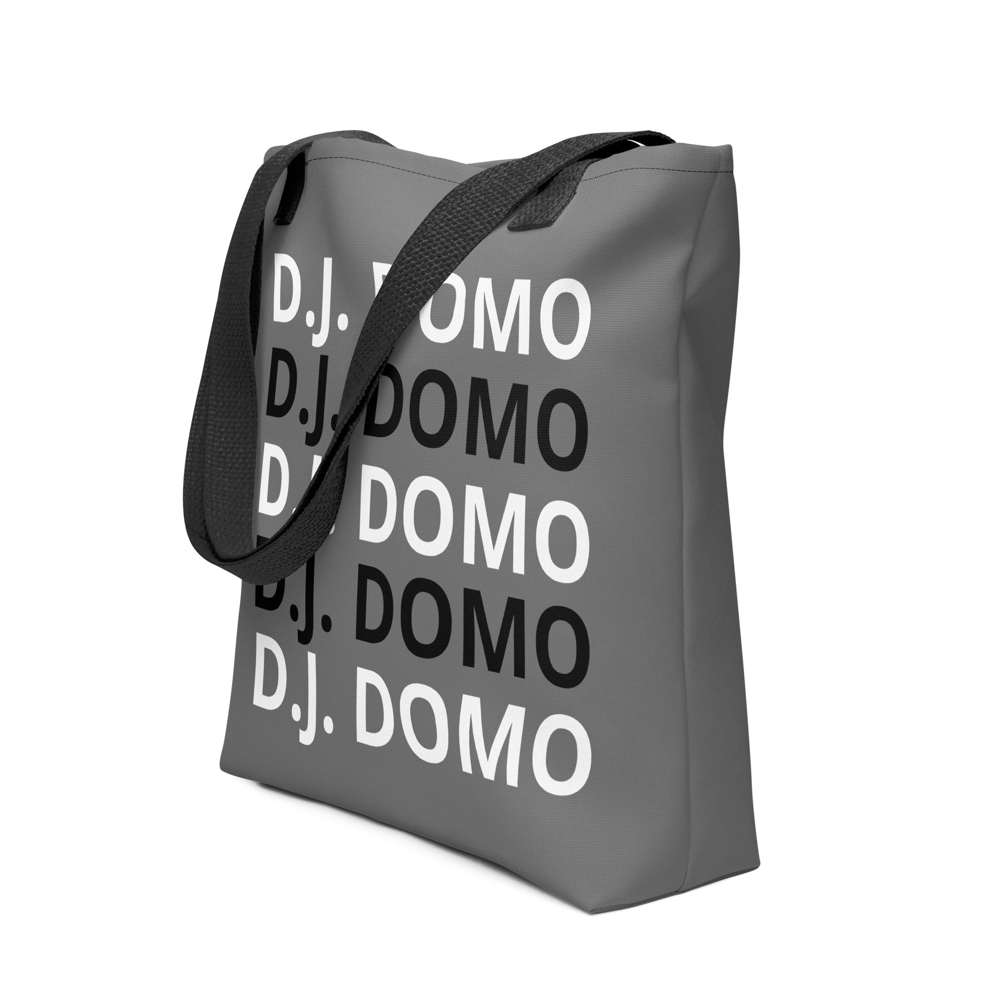 "Classic" Tote Bag Gray/Black/White