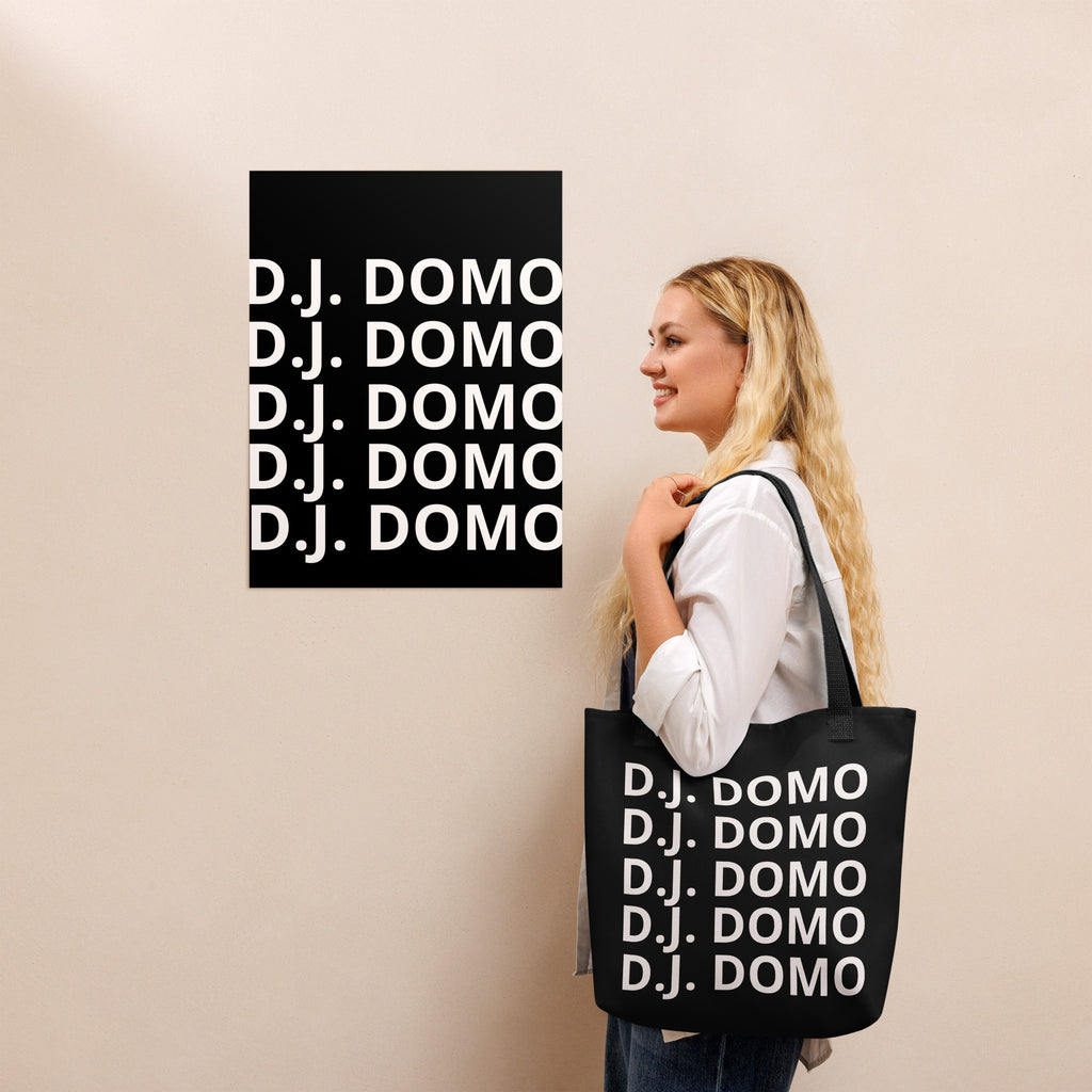 "Classic" Tote Bag Black/White