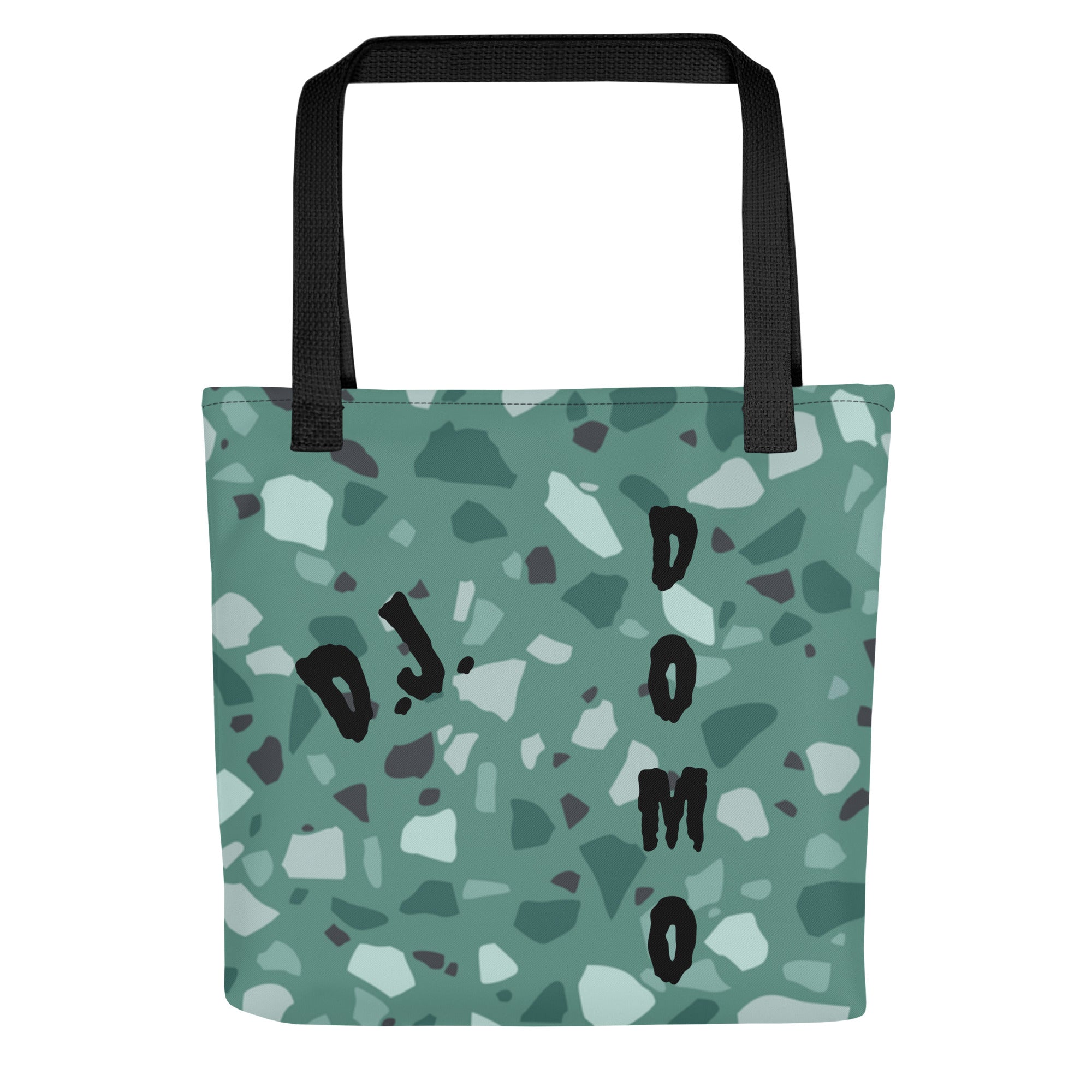 "Green Shapes" Tote Bag