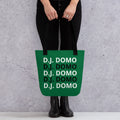 "Classic" Tote Bag Green/Black/White