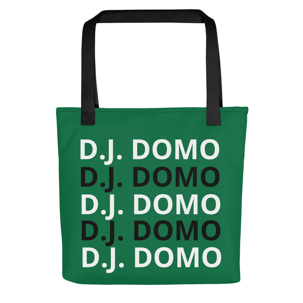 "Classic" Tote Bag Green/Black/White