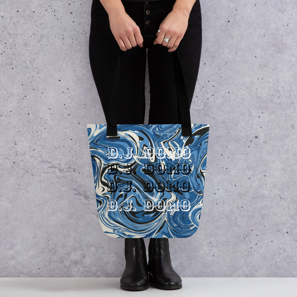 "Blue Swirlz" Tote Bag
