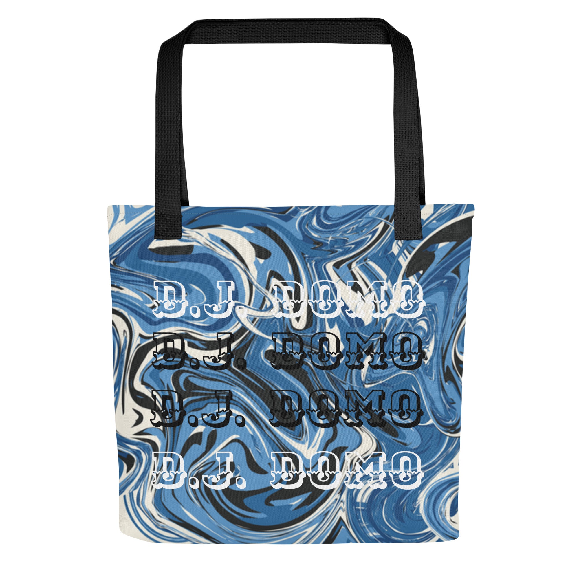 "Blue Swirlz" Tote Bag