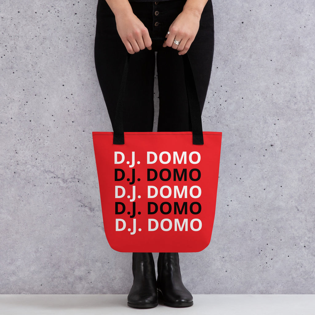"Classic" Tote Bag Red/Black/White