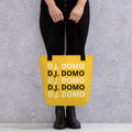 "Classic" Tote Bag Gold/Black/White