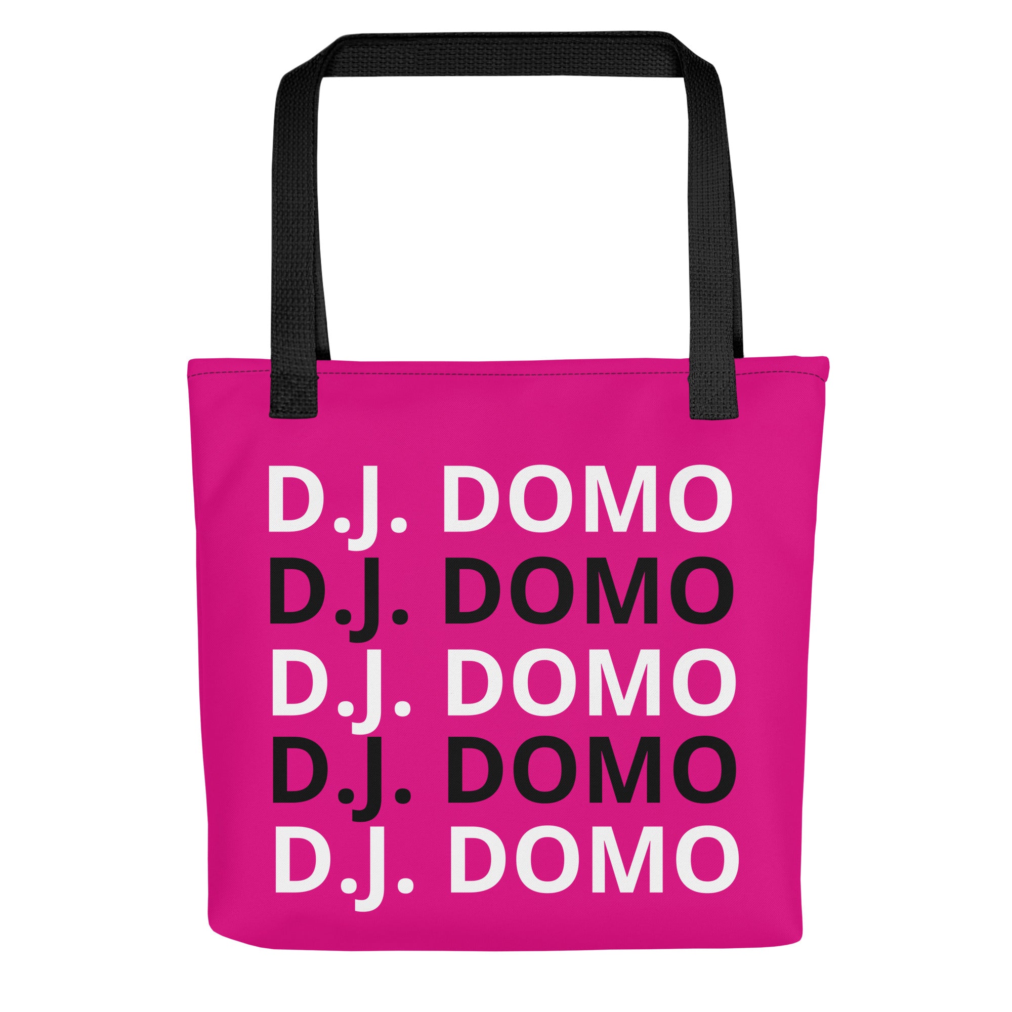 "Classic" Tote Bag Pink/Black/White