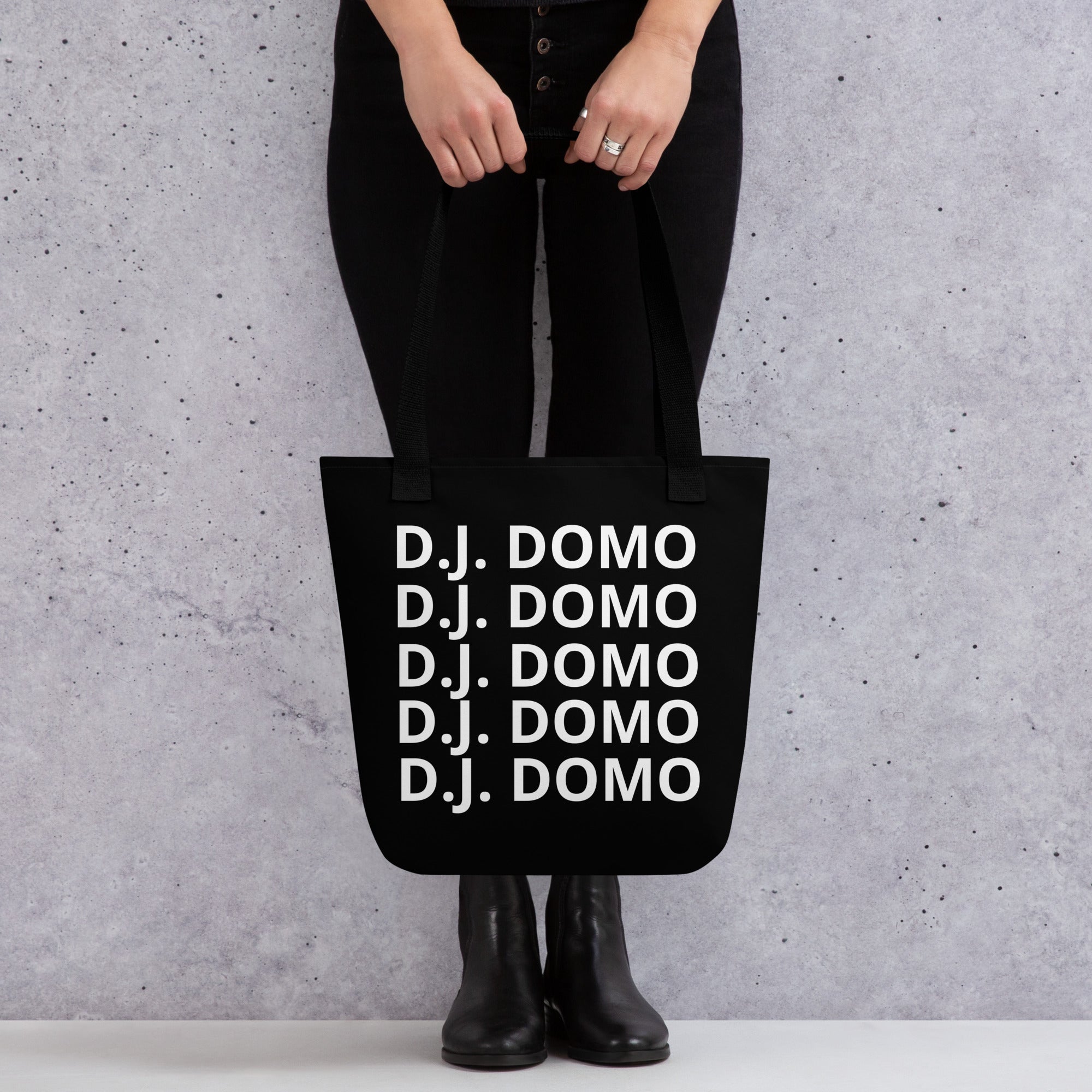 "Classic" Tote Bag Black/White