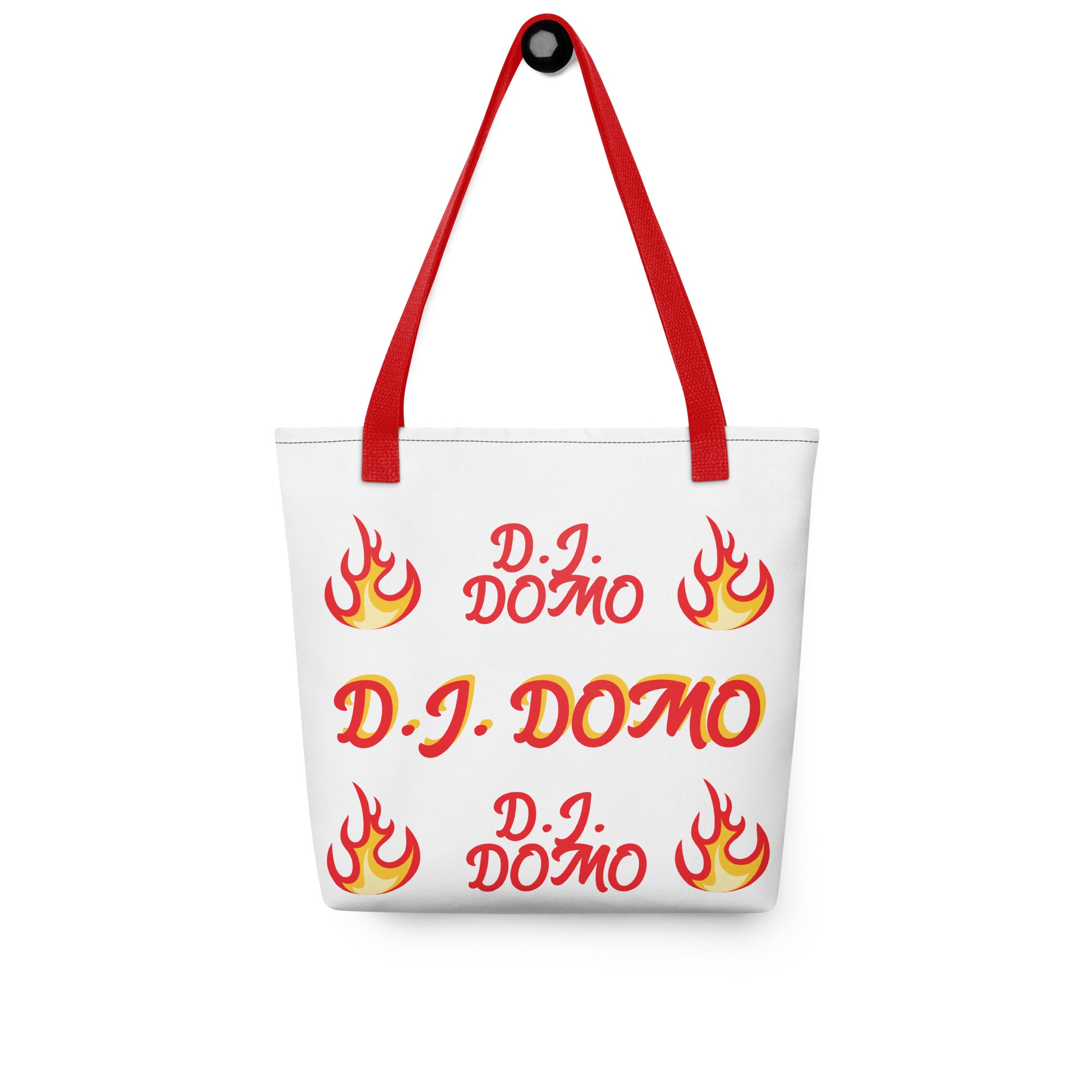 "Hot Fire Bag 2" Tote Bag Gold or Red Straps