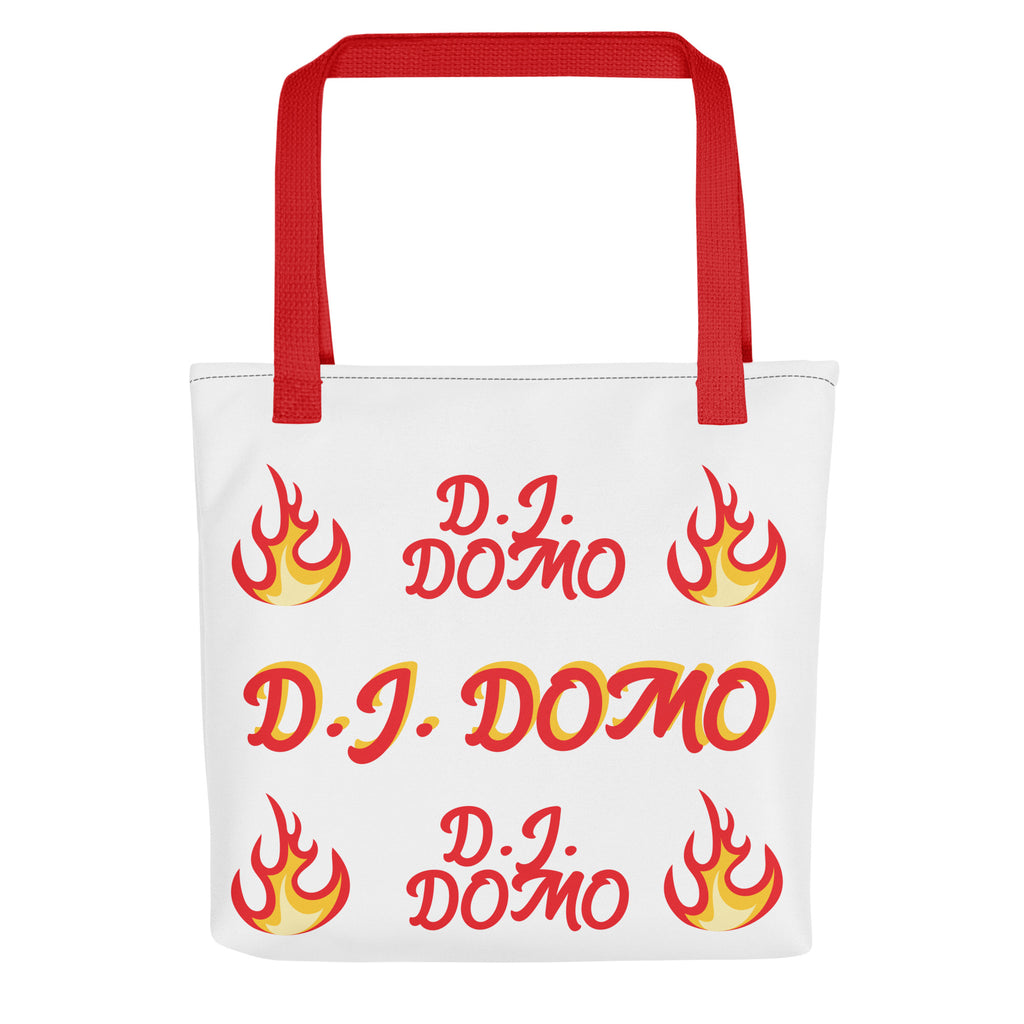"Hot Fire Bag 2" Tote Bag Gold or Red Straps