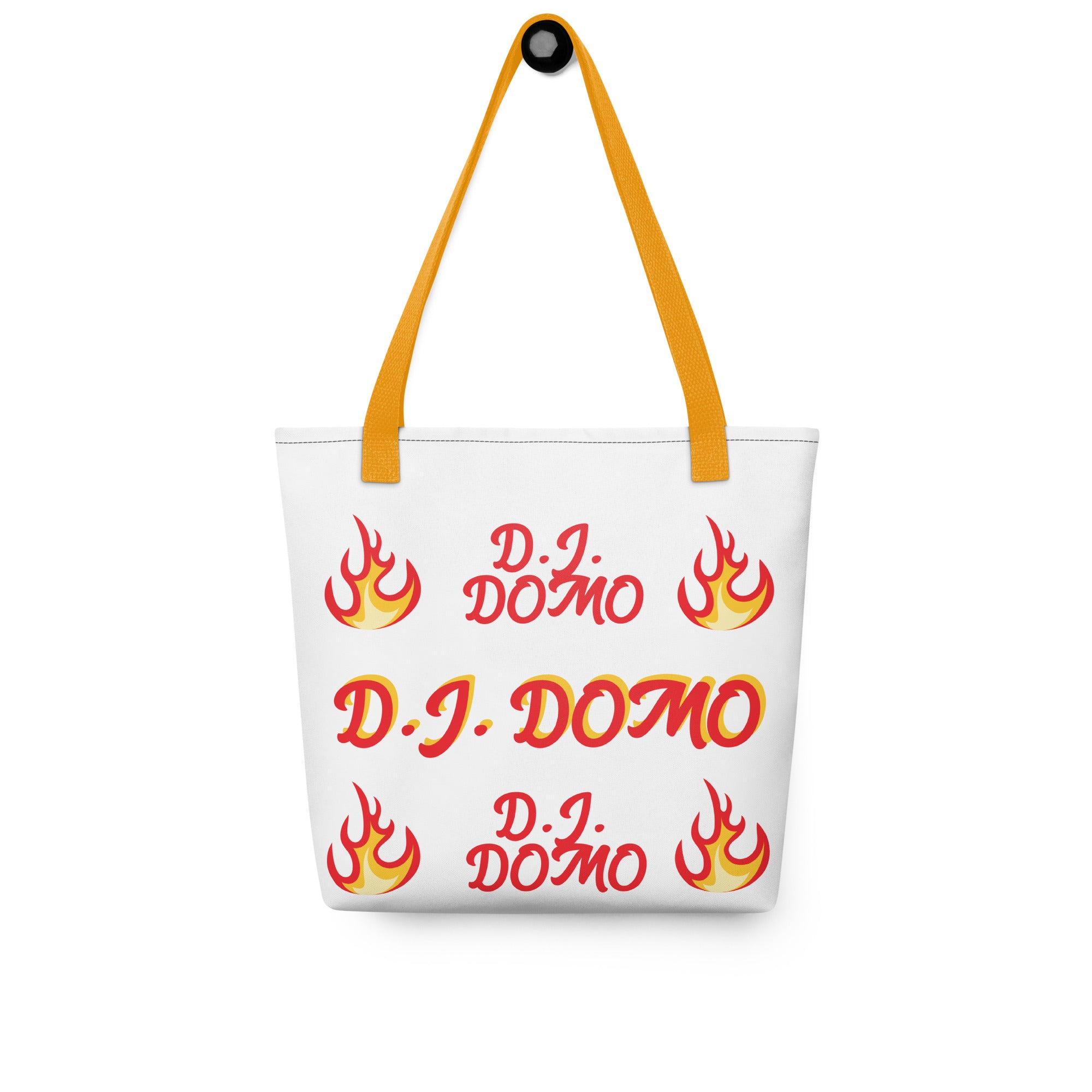 "Hot Fire Bag 2" Tote Bag Gold or Red Straps
