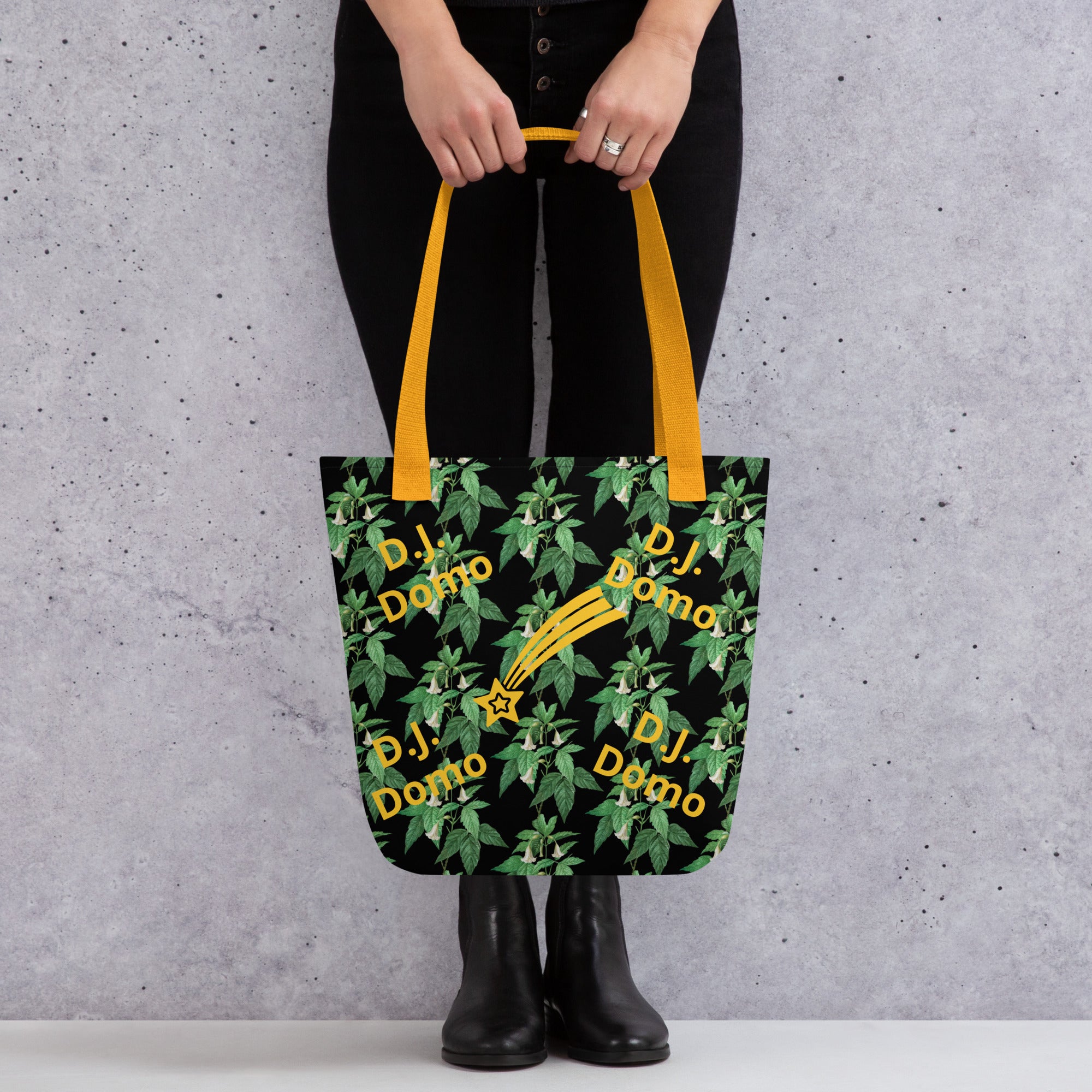 "Gold Star" Tote Bag Gold or Black Straps