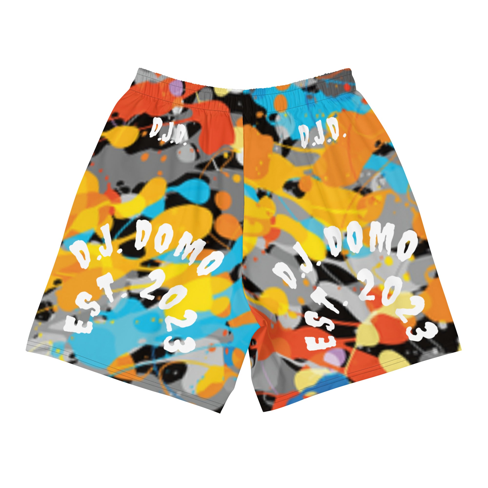 "D.J.D." Unisex Athletic Long Shorts