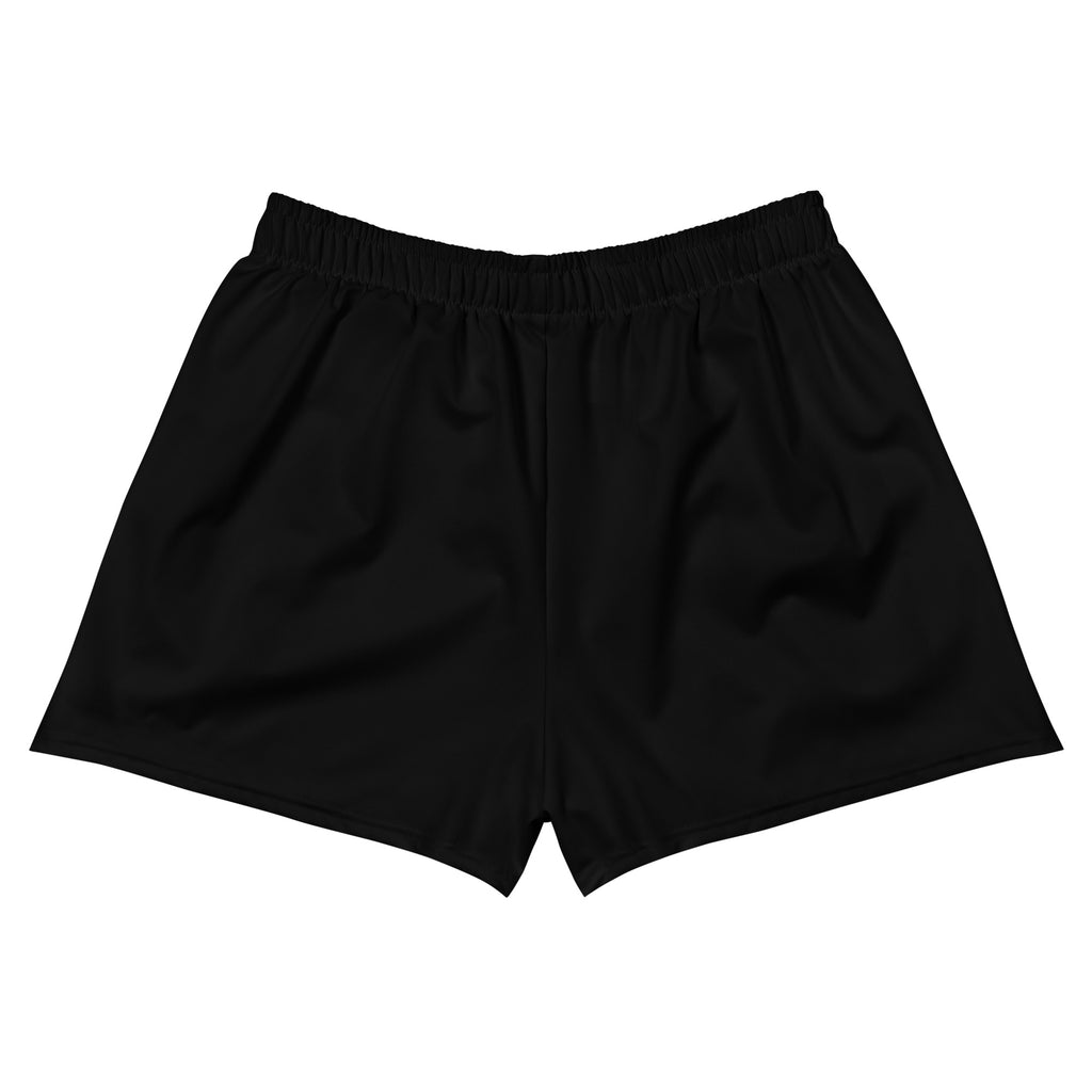 D.J. Domo "These Belong To" Unisex Athletic Shorts Black/White