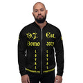 "LOYAL" Unisex Bomber Jacket Black/Gold