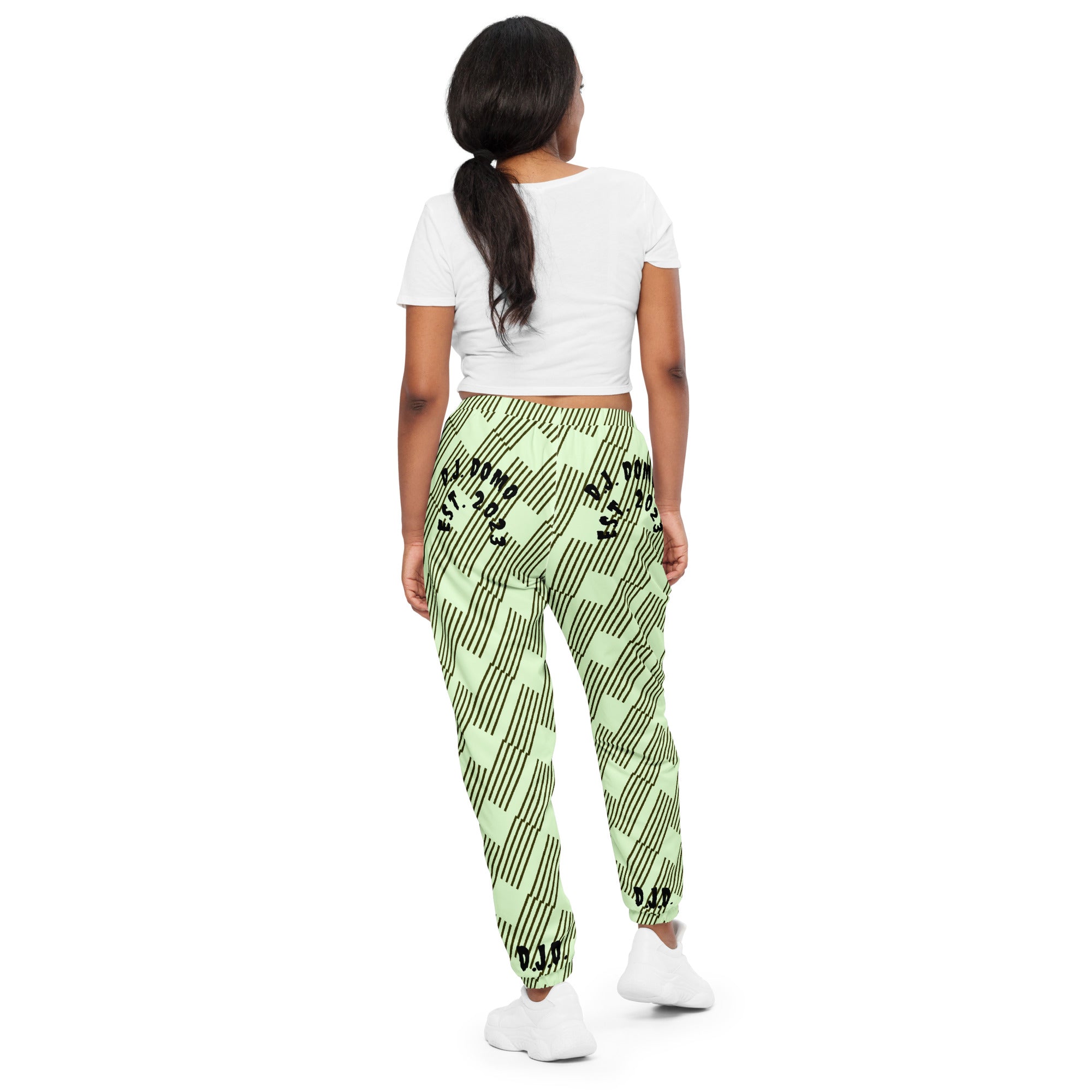 "In The Zone" Unisex Track Pants Green